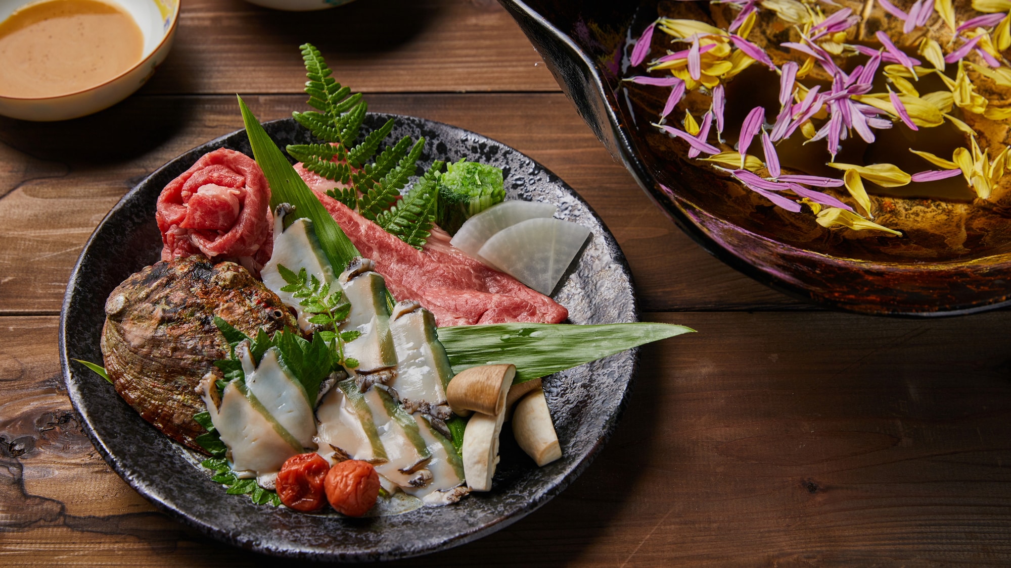 Dinner: Hotpot, Abalone Shabu-shabu