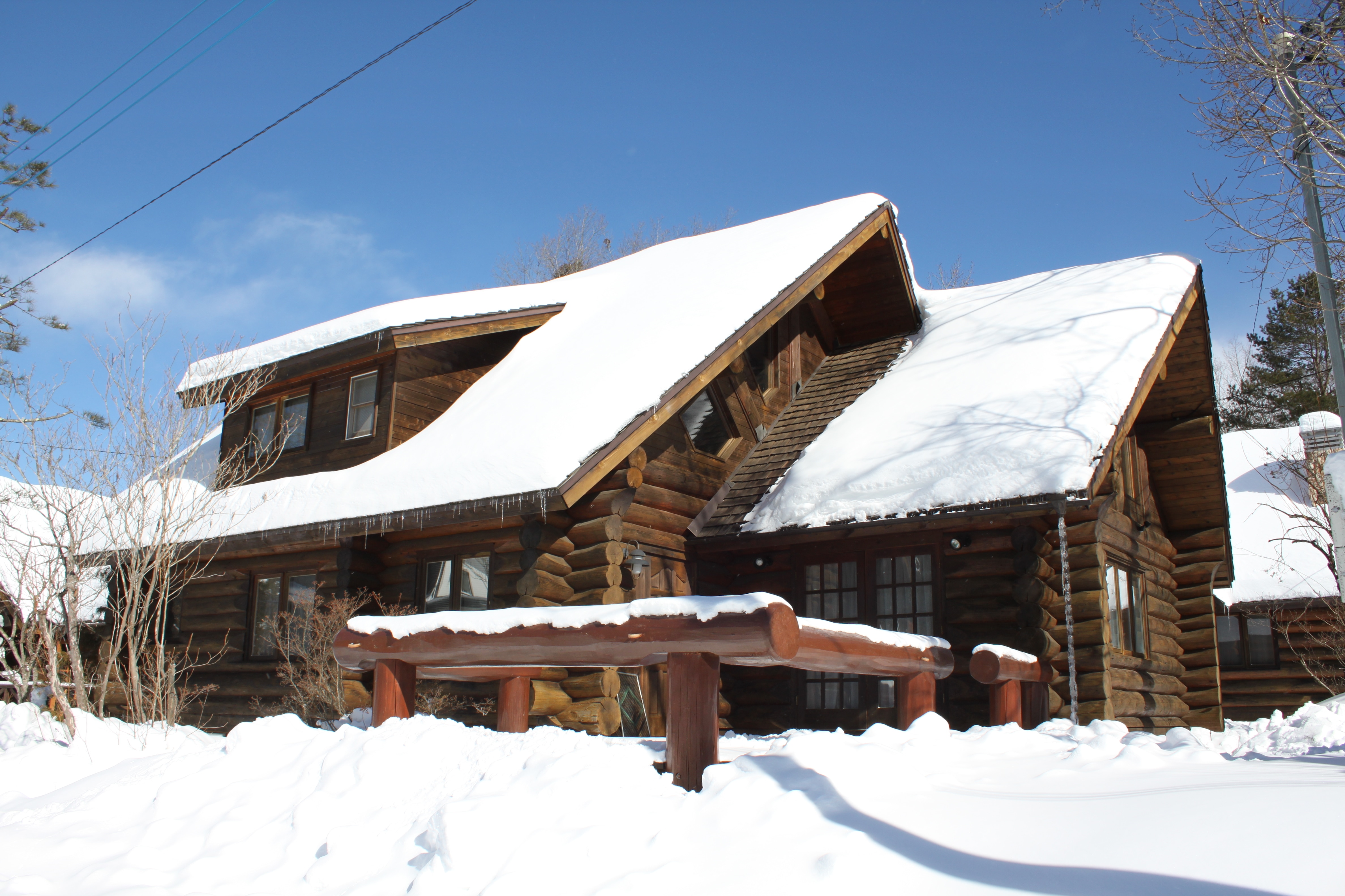 Full-scale log house (rental 1 building) [Building No. 5]
