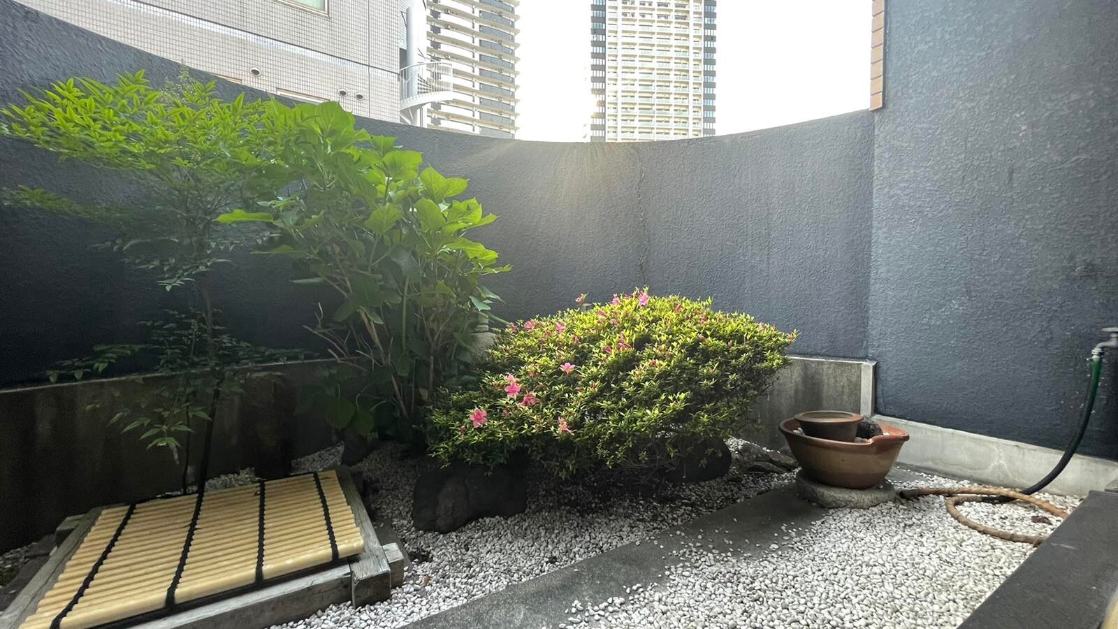 Japanese-style room view (small garden)