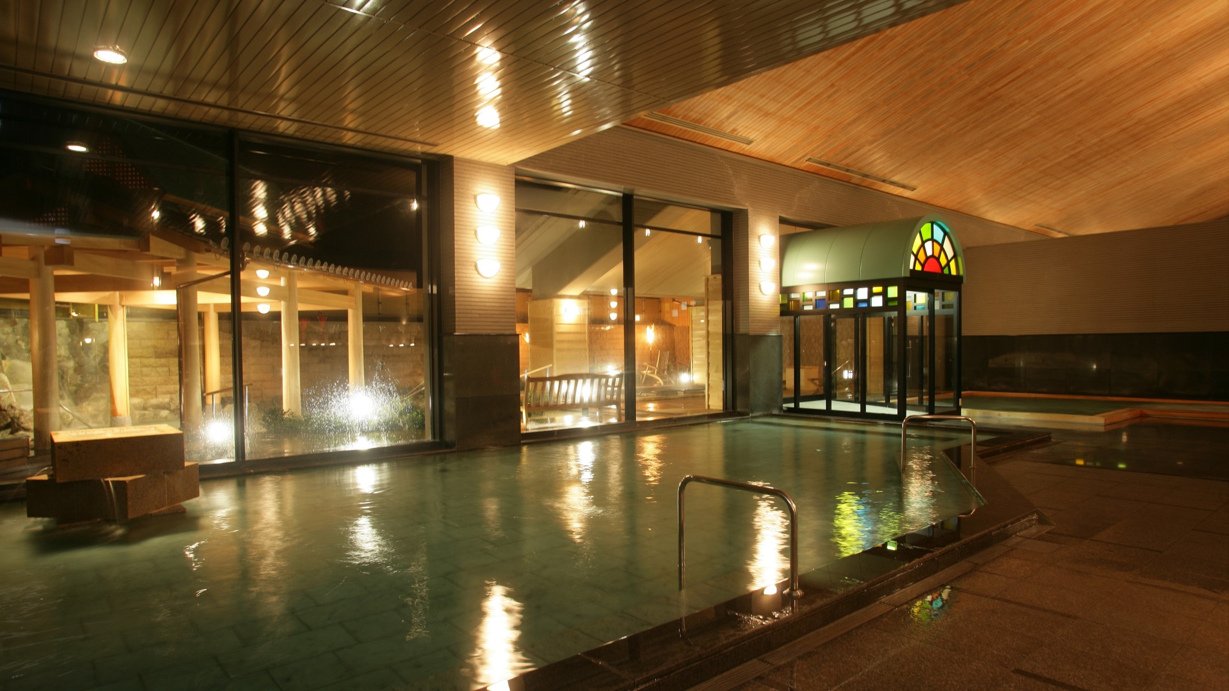 [Large hot spring bath] Men's "Manman no Yu"