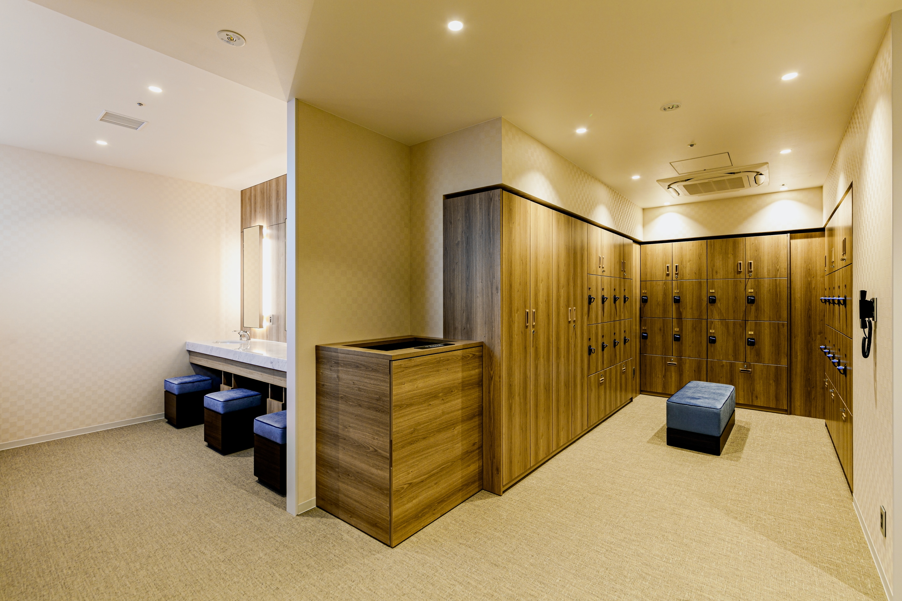 Large public bath (dressing room)