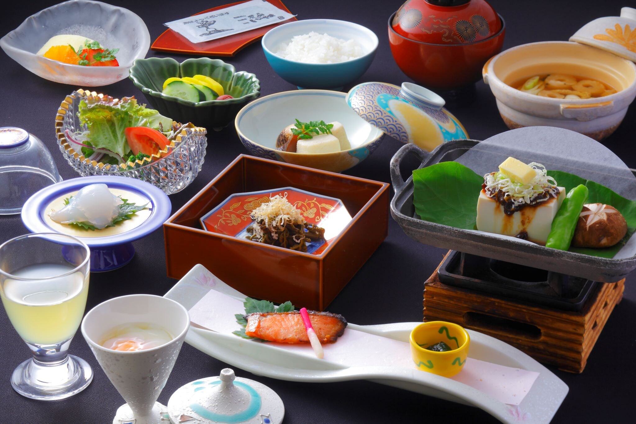 Breakfast set meal example