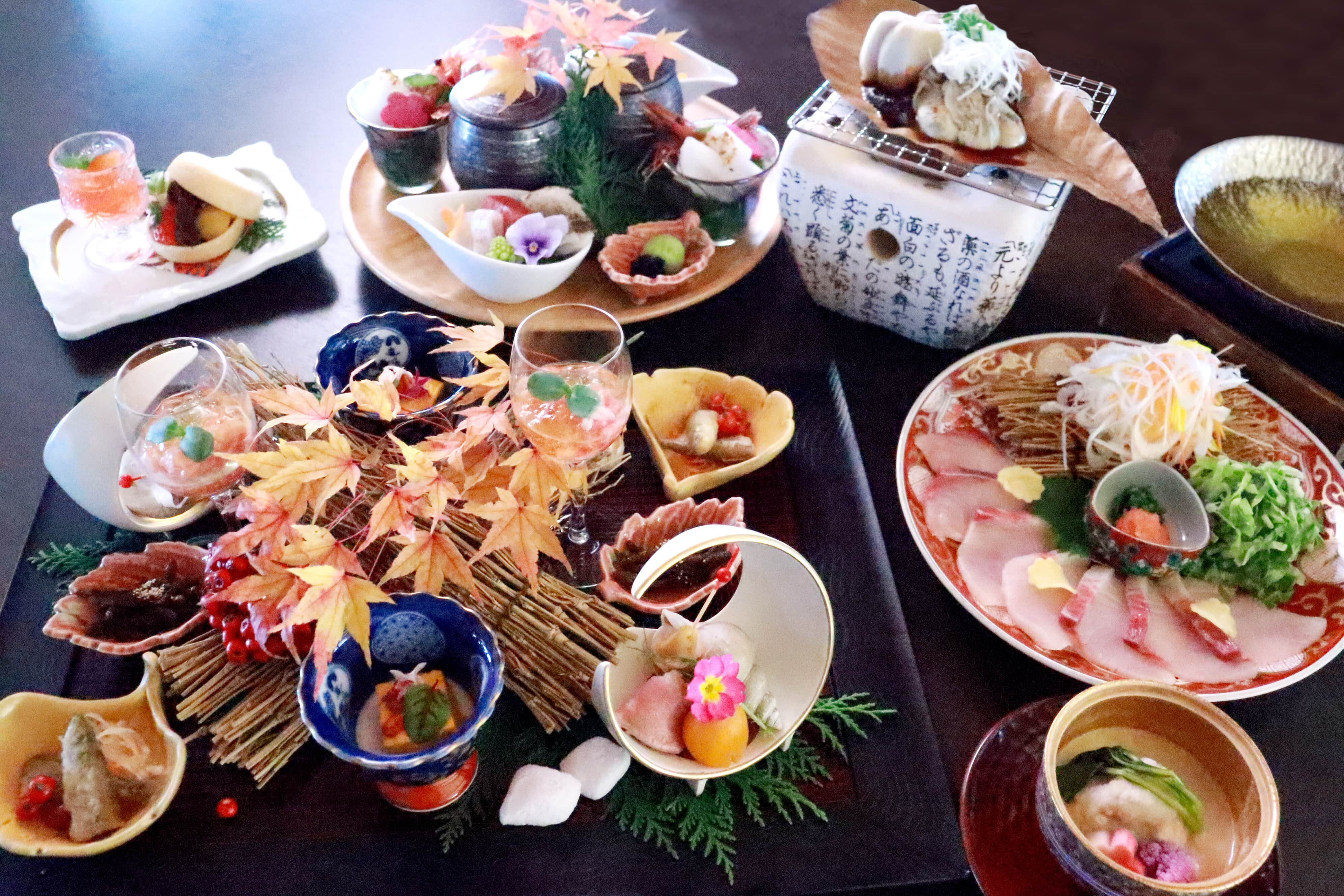 Winter special course meal