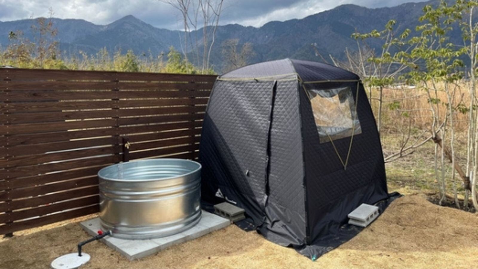 Tent sauna