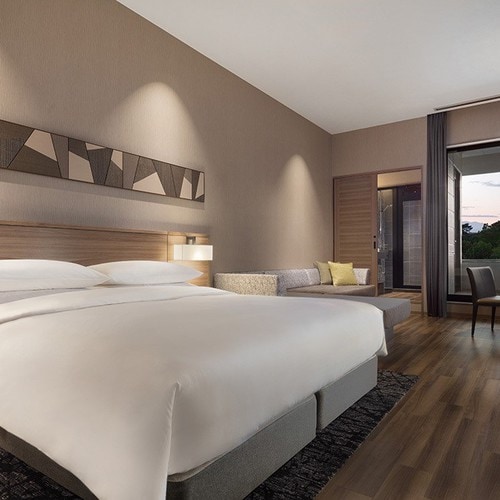 Premier room with hot spring open-air bath (Fuji side)