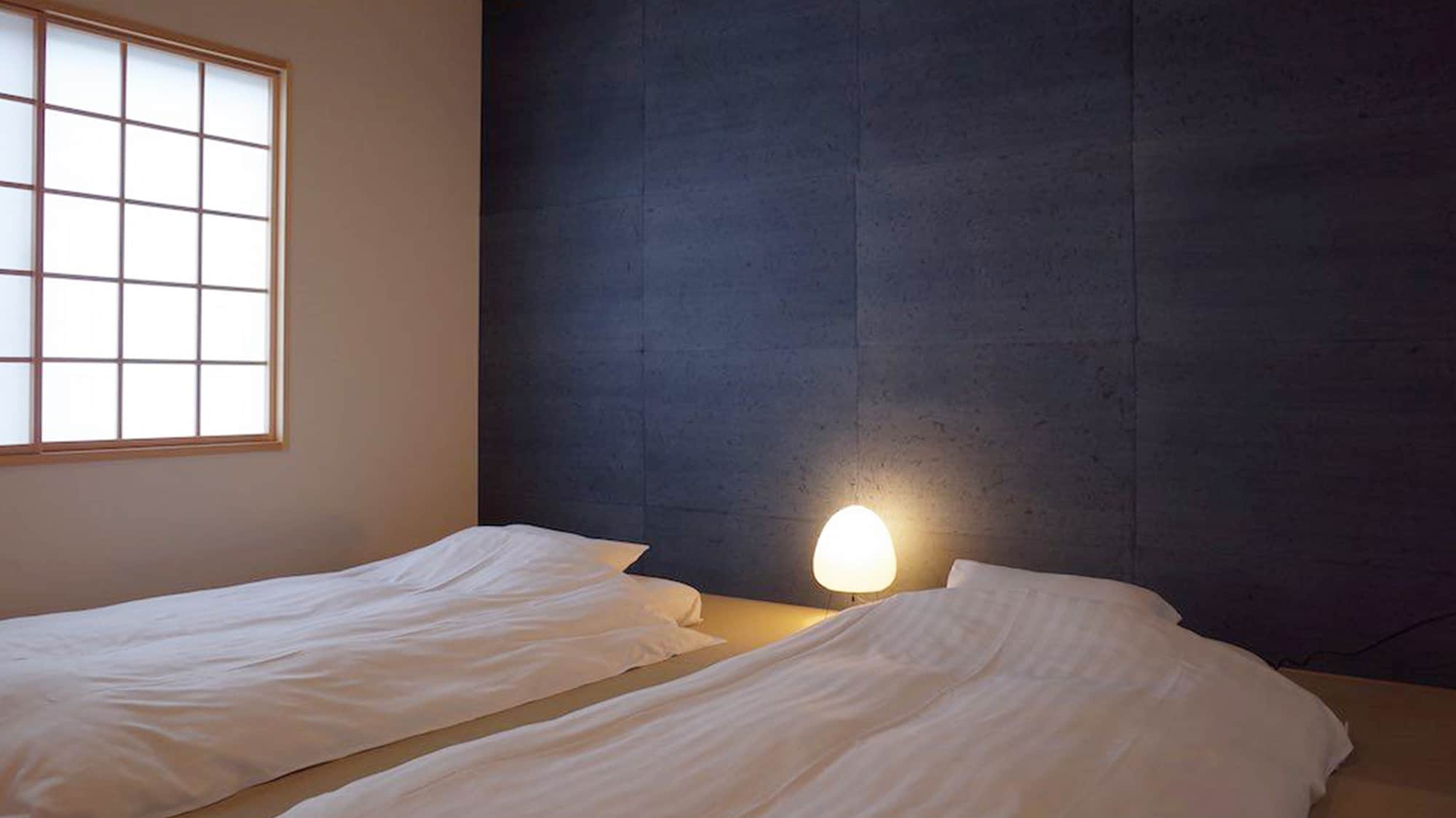 ・A bedroom with the warmth and cleanliness of a Japanese-style room