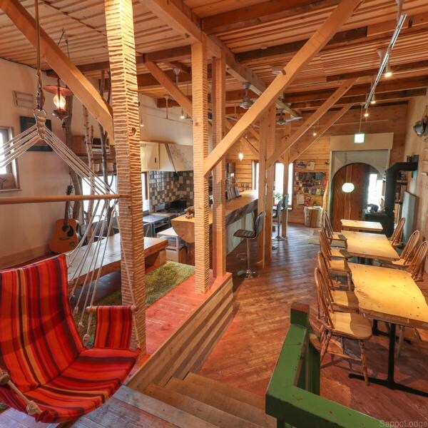 The interior is made of plenty of Hokkaido wood and has a warm and calm atmosphere.
