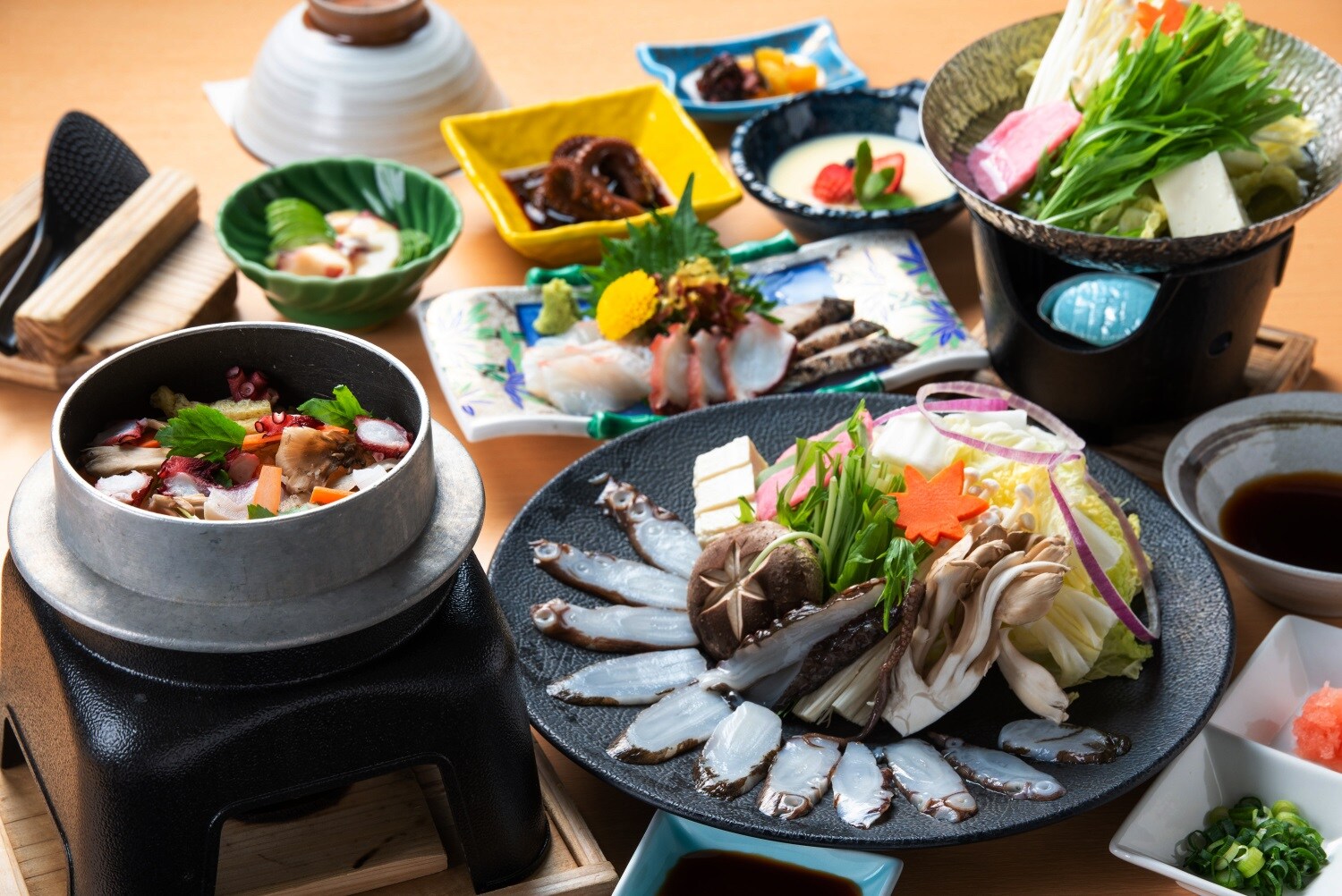 Octopus shabu-shabu