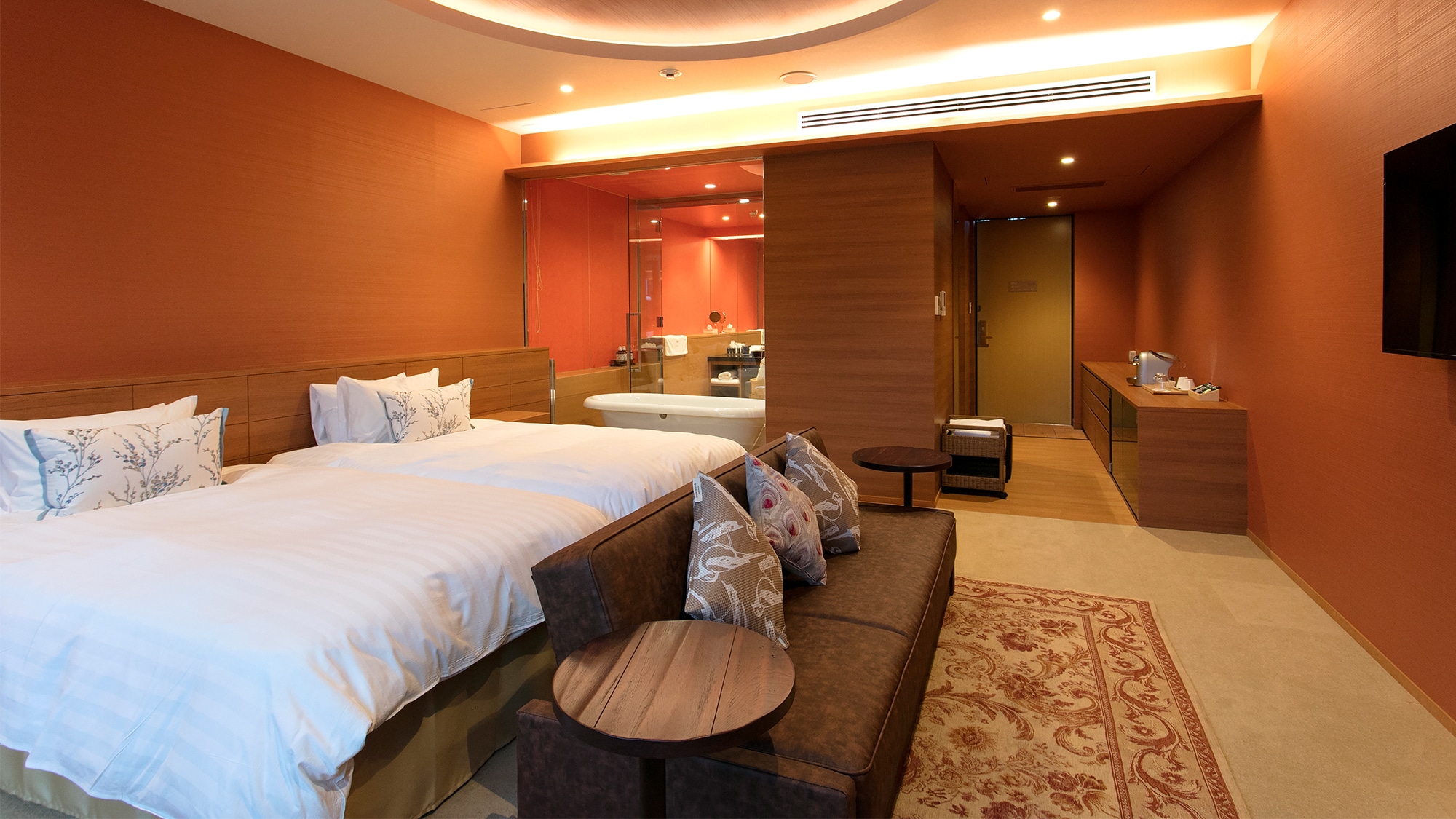 [พรีเมียร์ เทอร์เรซ (Hot Spring Terrace)] ตัวอย่าง