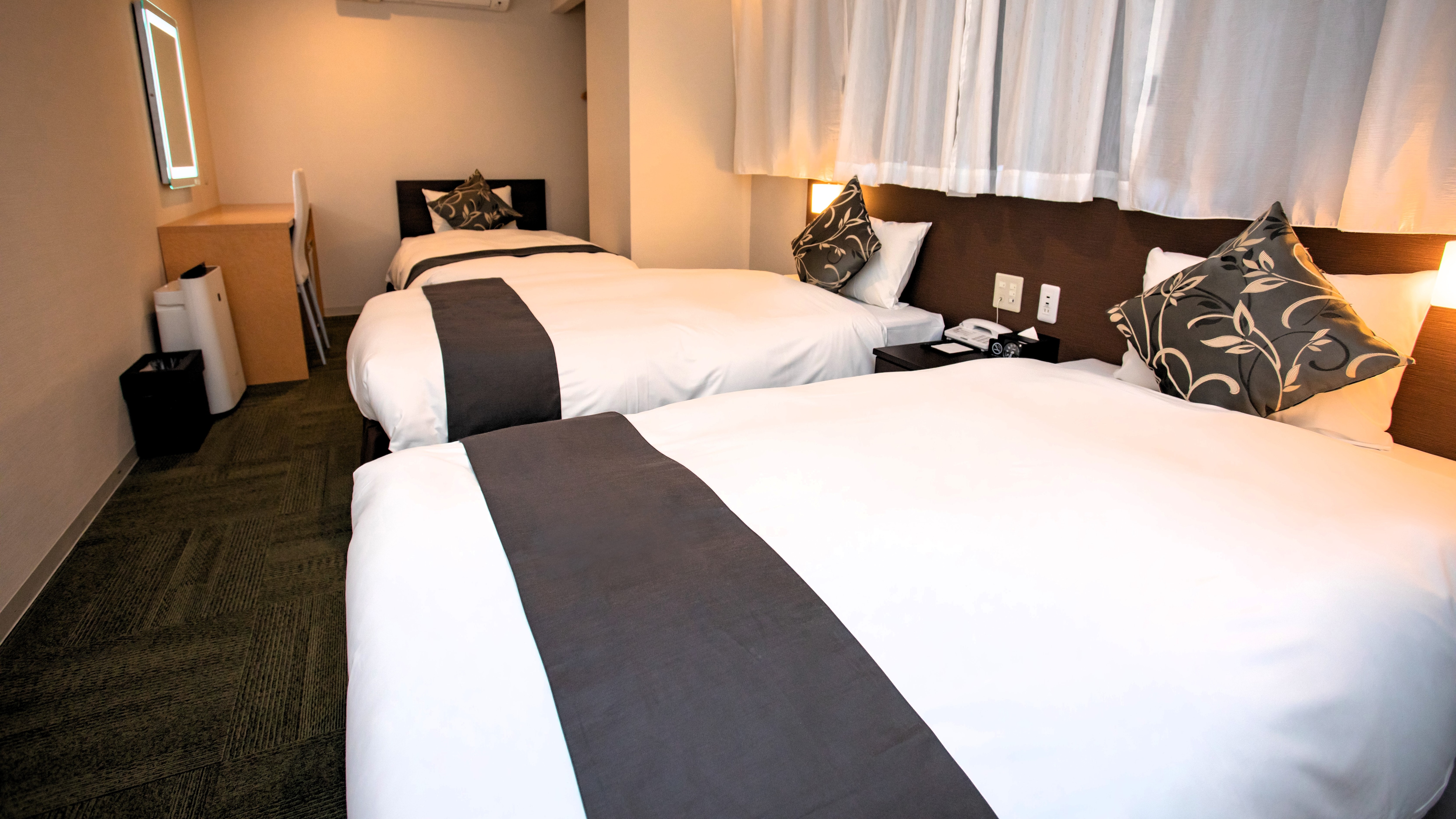 *Triple: Free Wi-Fi in all rooms! The number of rooms is limited, so please make your reservation early. ＜Guest room image＞