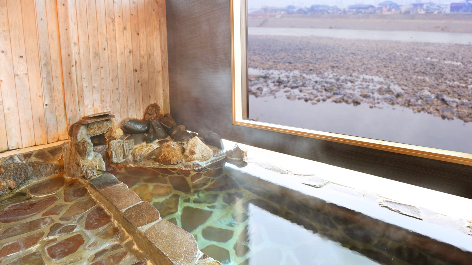 *[Private bath] Rock bath...You can enjoy the beauty-enhancing water without being disturbed by anyone.