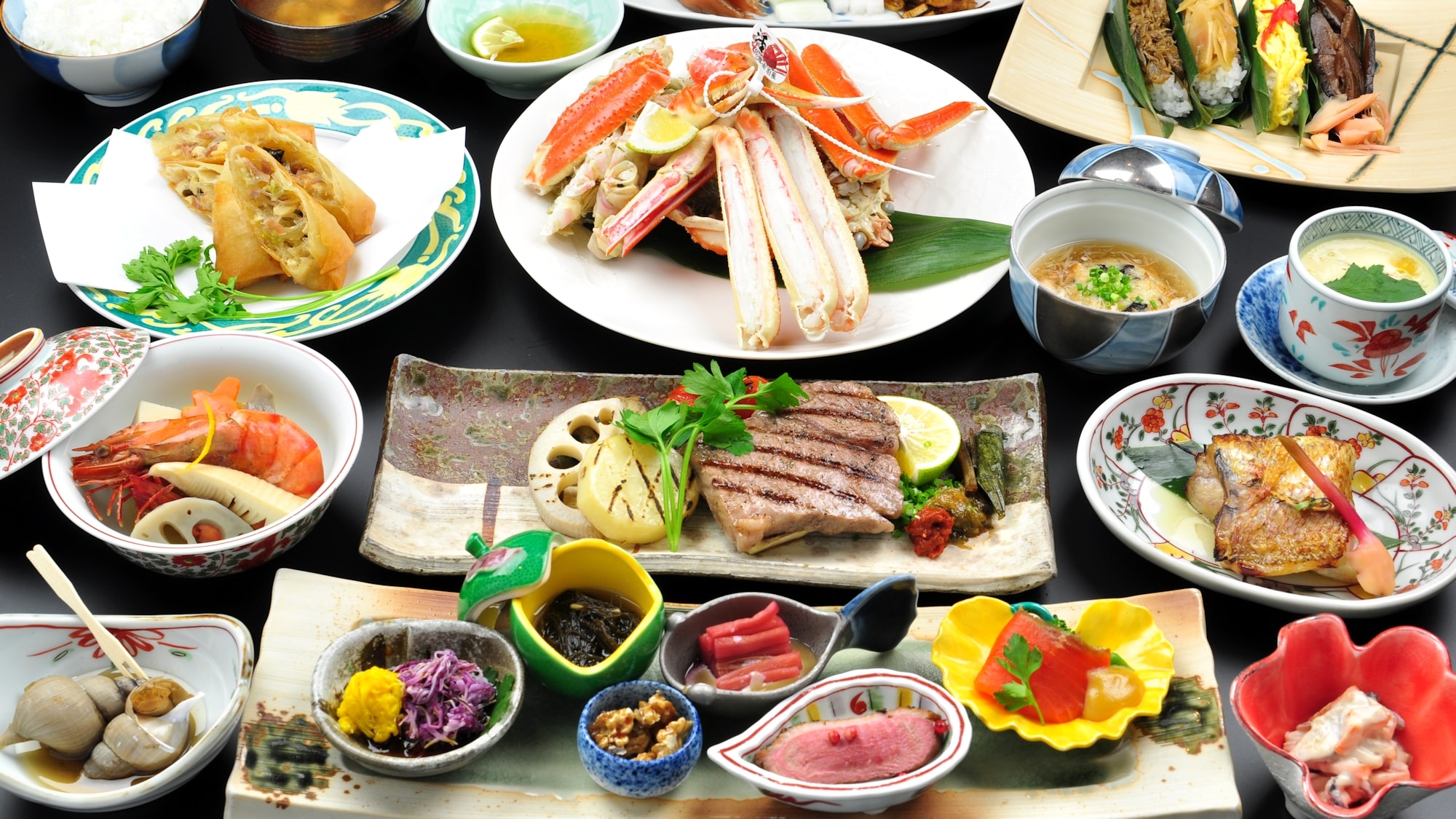 [Satoyama Feast Kaiseki] An example of a dish from one day