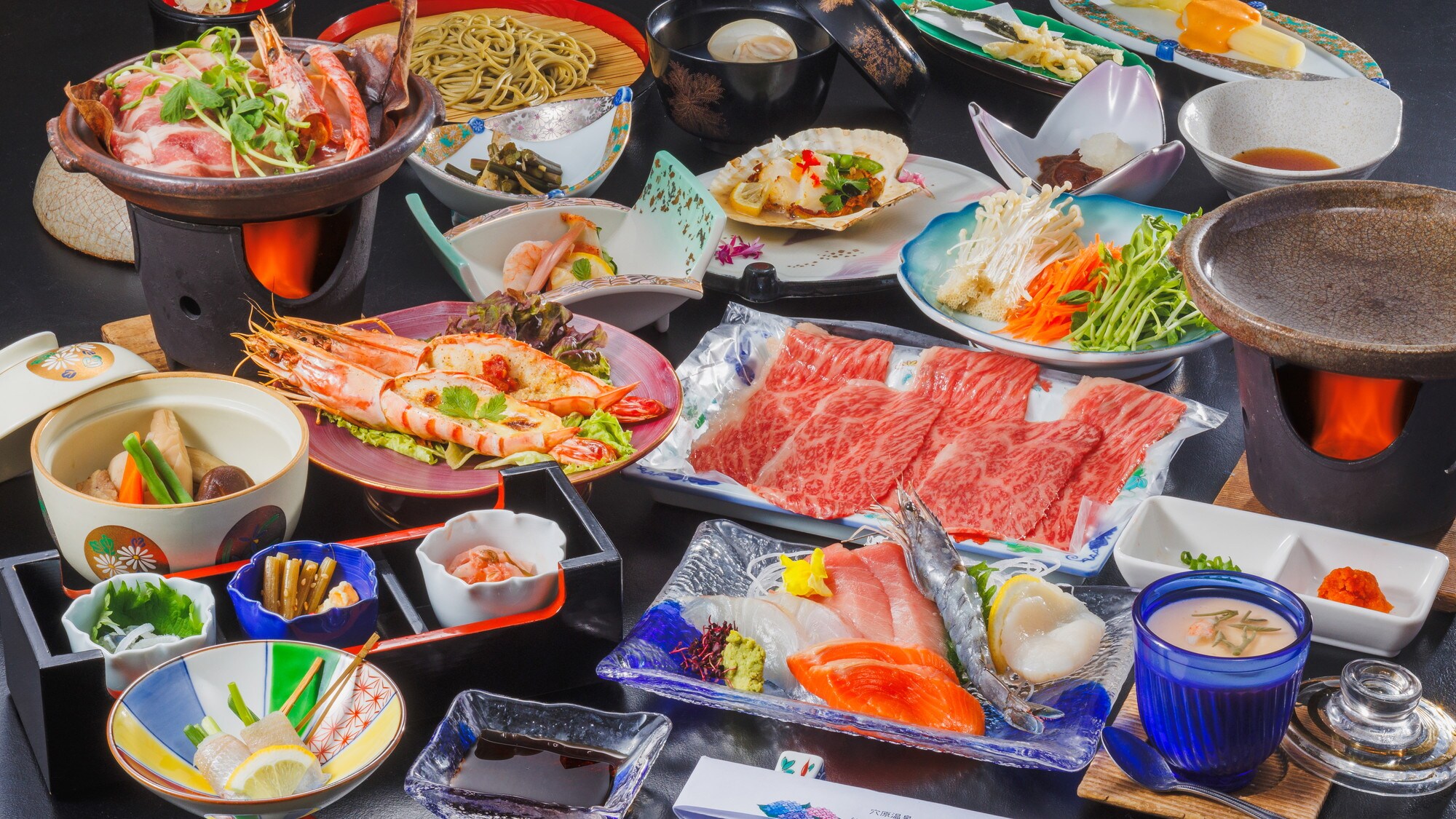 [Yonezawa beef shabu-shabu] Enjoy the tender and tasty meat with our special ponzu sauce.