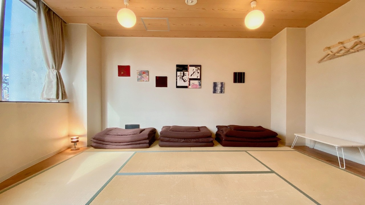 Japanese-style room for 3 people