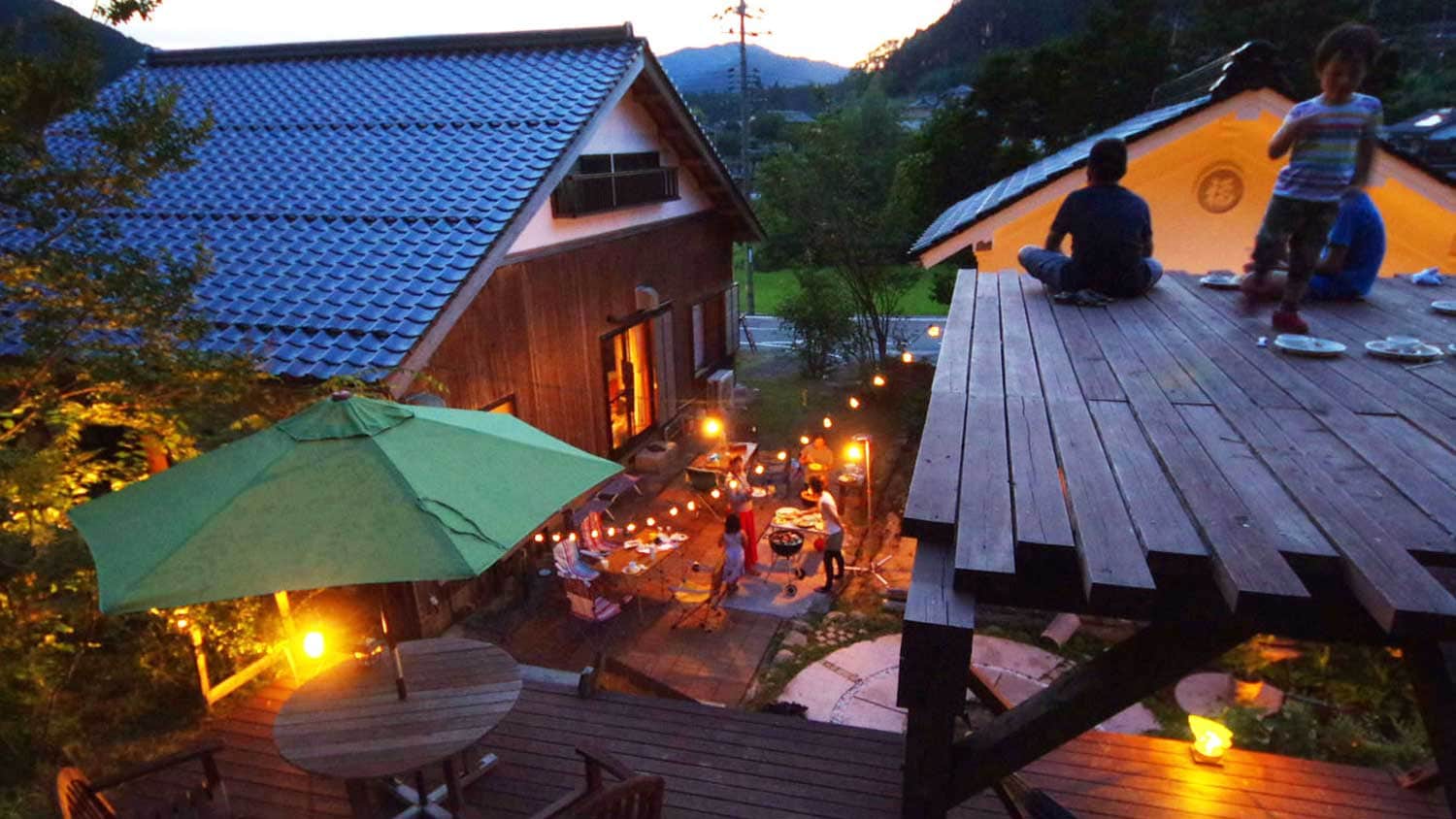 Glamping space