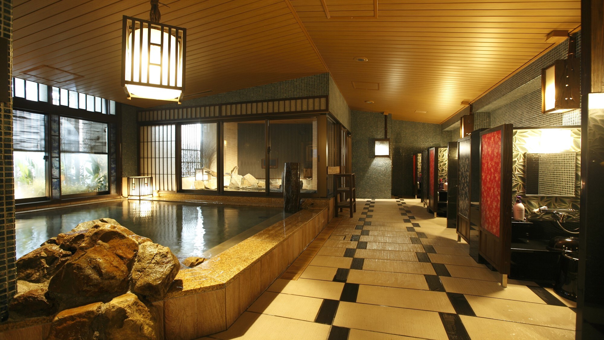 ◆ [Men] Large public bath (Hours 15:00 - 10:00 the next morning)