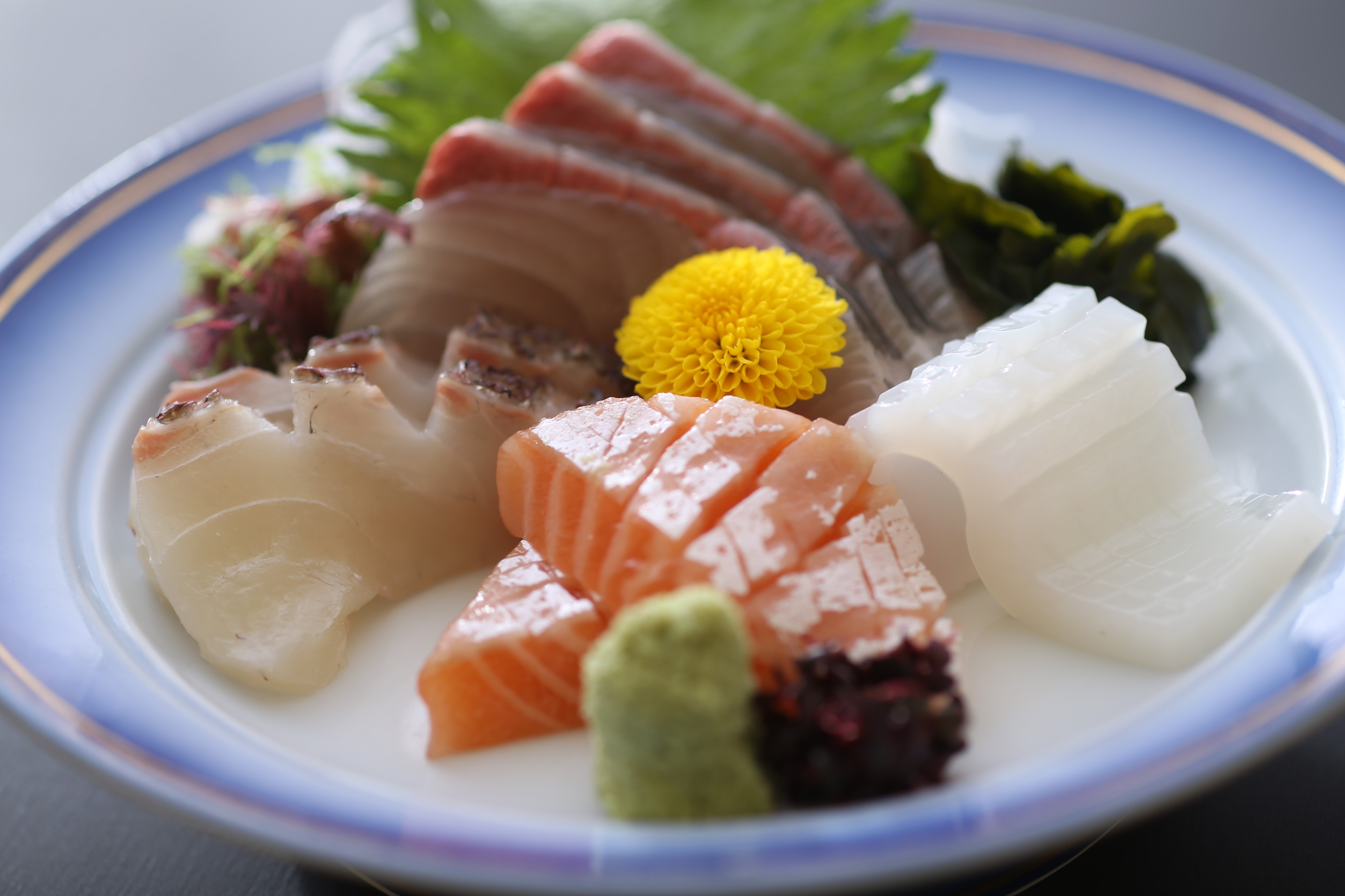 An example of fresh sashimi