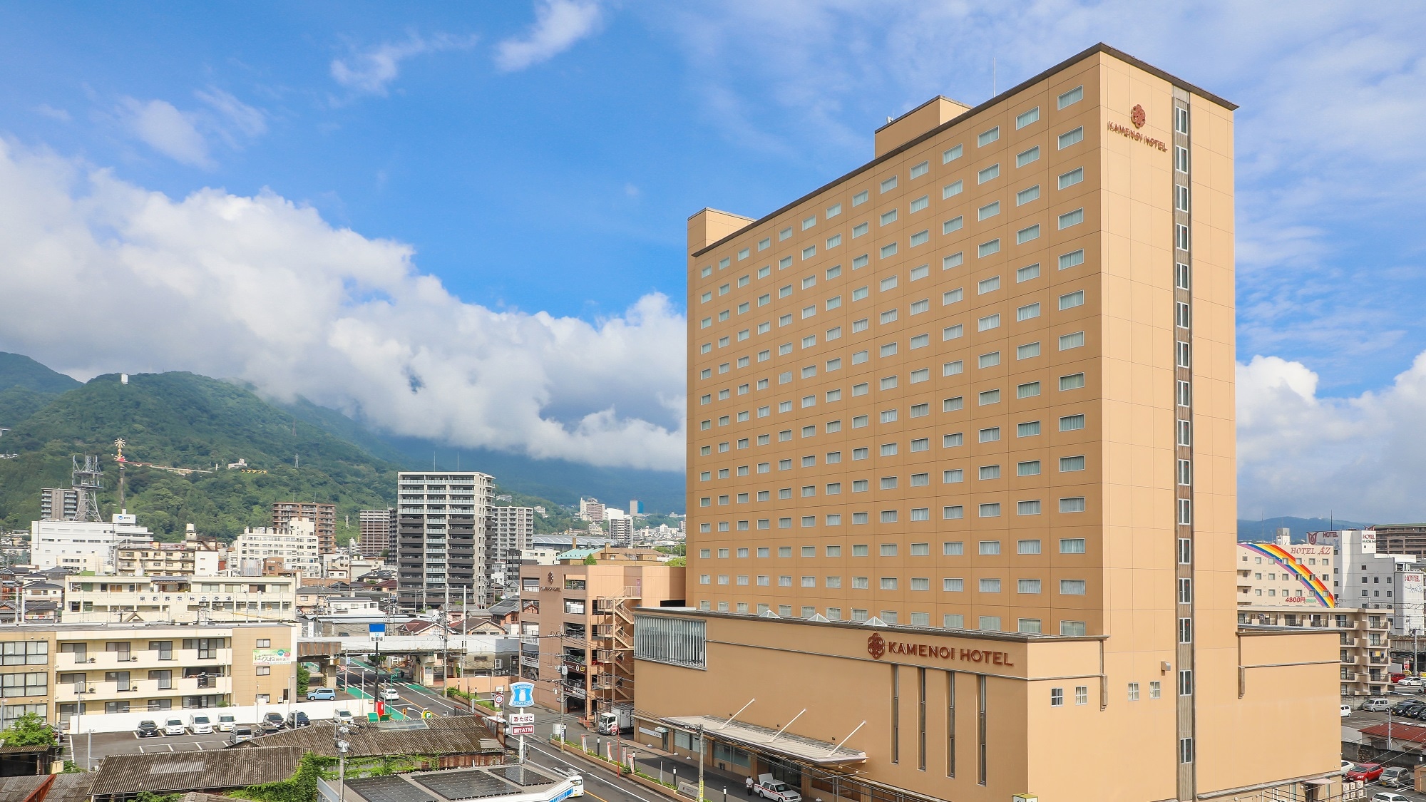 카메노이 호텔 벳푸 외관