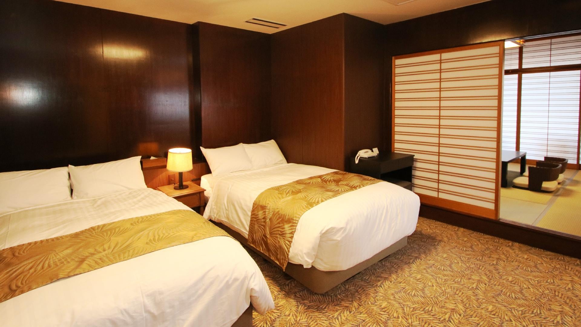 Ocean view, Japanese and Western suite interior