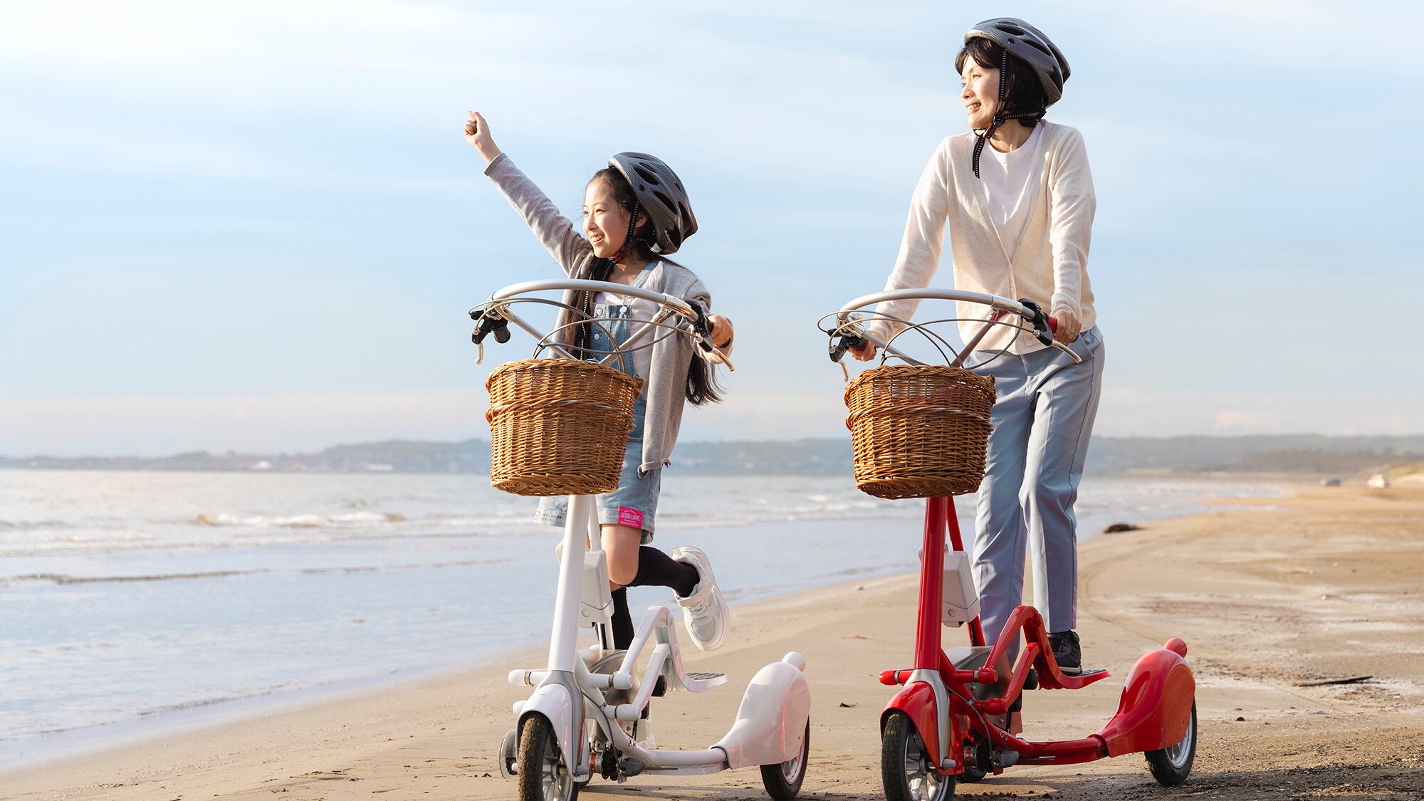 [Chirihama Walking Bicycle] Enjoy the seaside scenery! How about cycling on the beach?