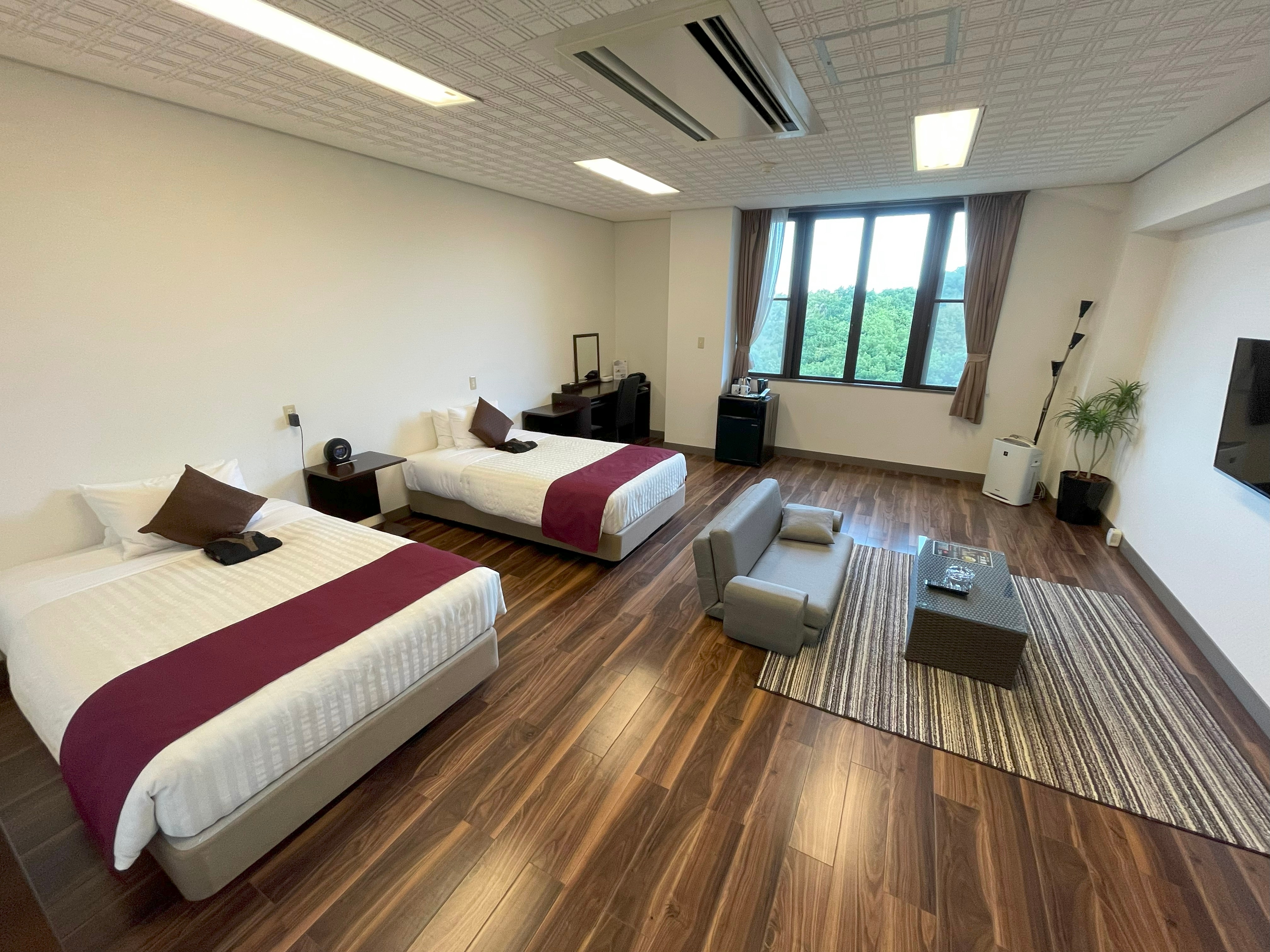 [Phòng Nhật Bản-Tây hiện đại] Diện tích 40m2, hướng biển [Cho phép hút thuốc]