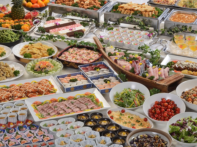 自助餐食物圖像