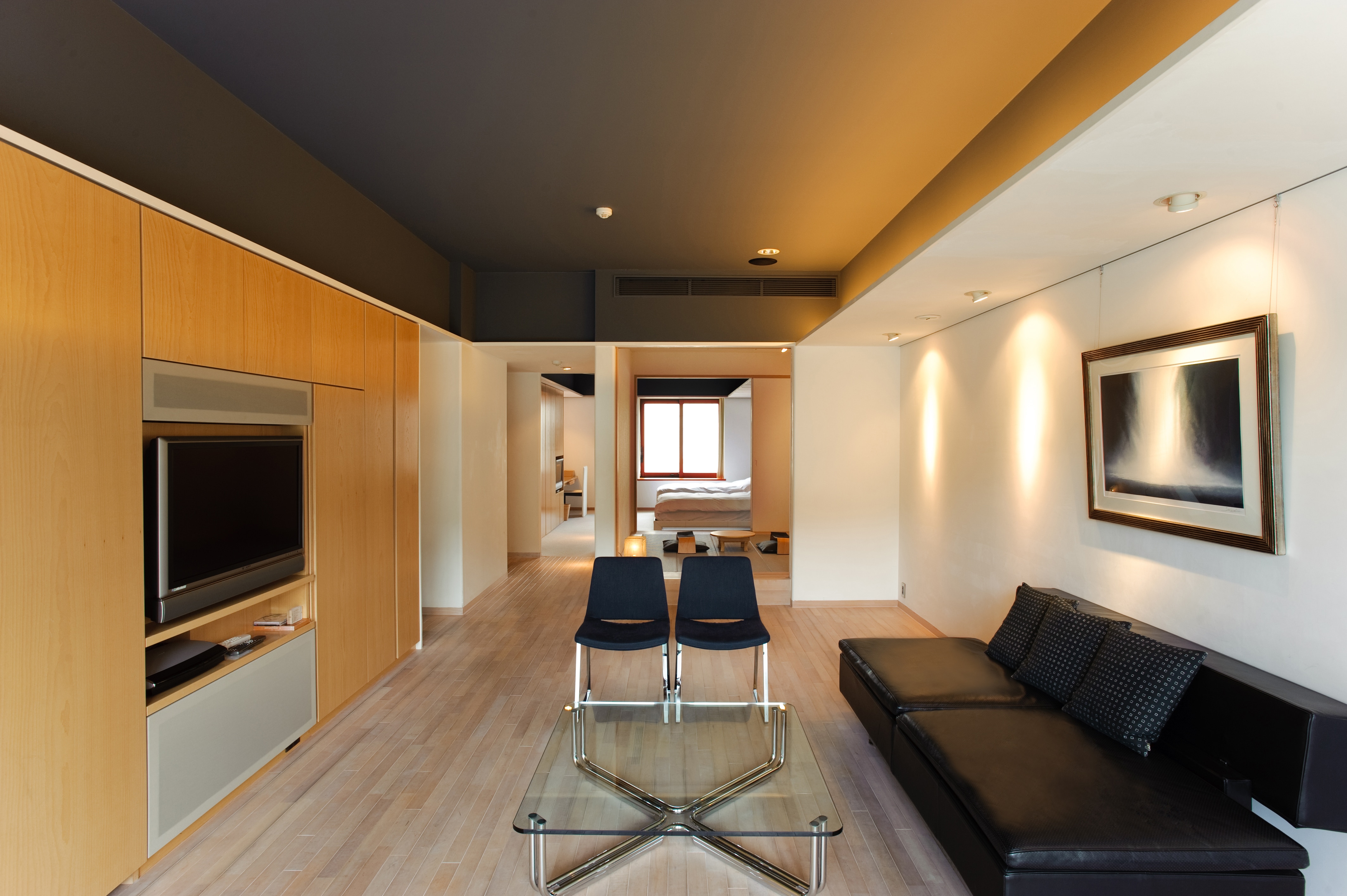 New Building Premier Suite Room 212 "Shirazakura" Living Room