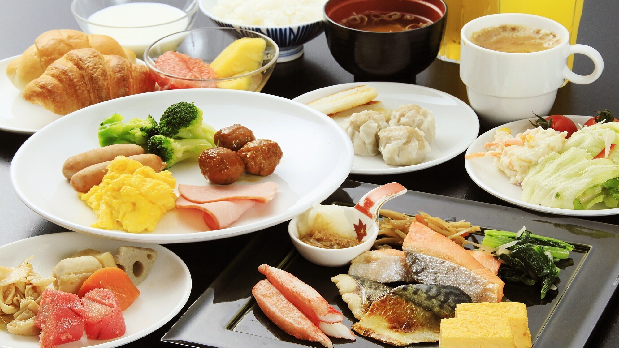 [Bữa sáng] Bữa sáng tự chọn thịnh soạn và thư giãn *Chỉ mang tính chất minh họa