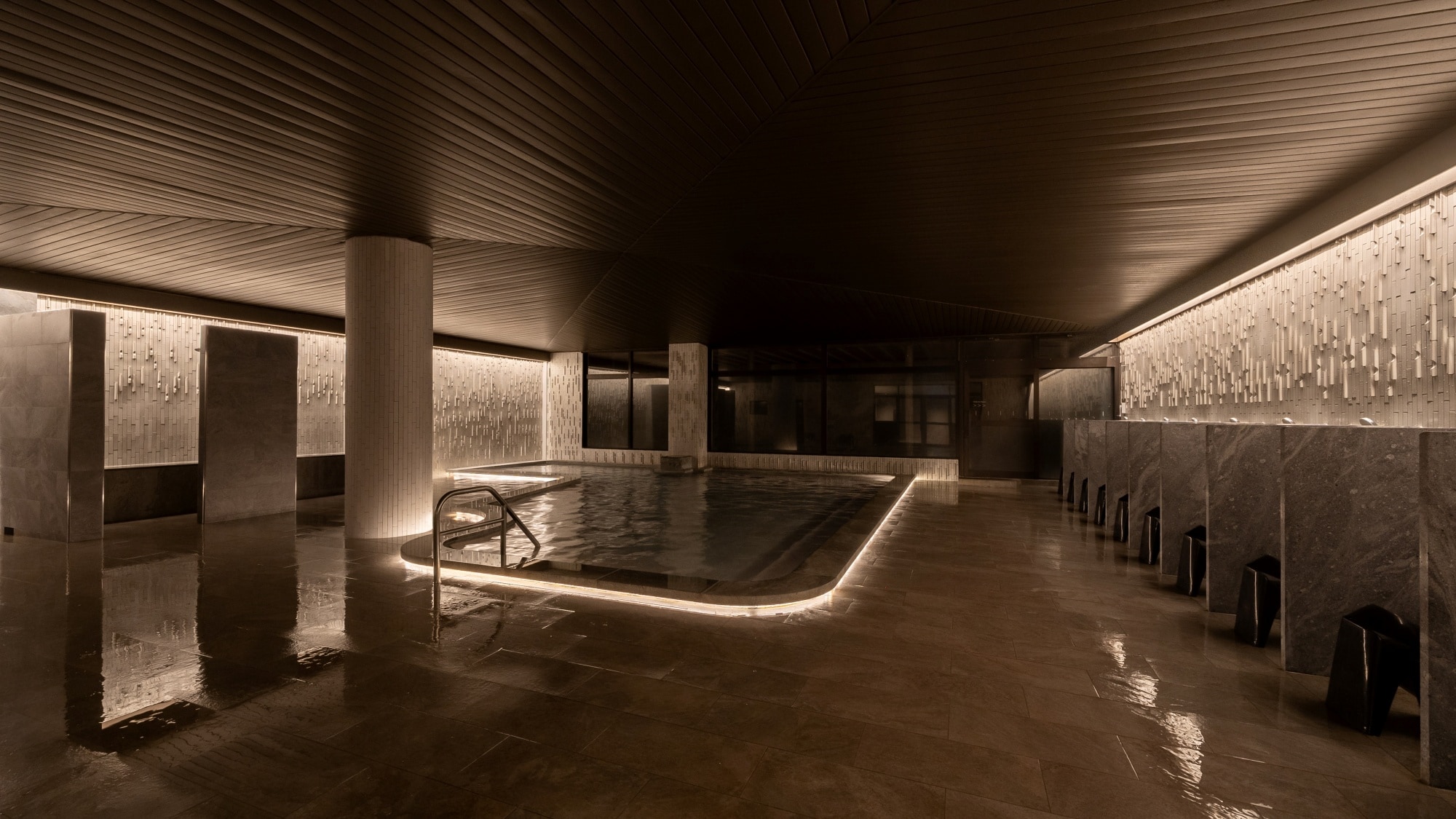 Large communal bath