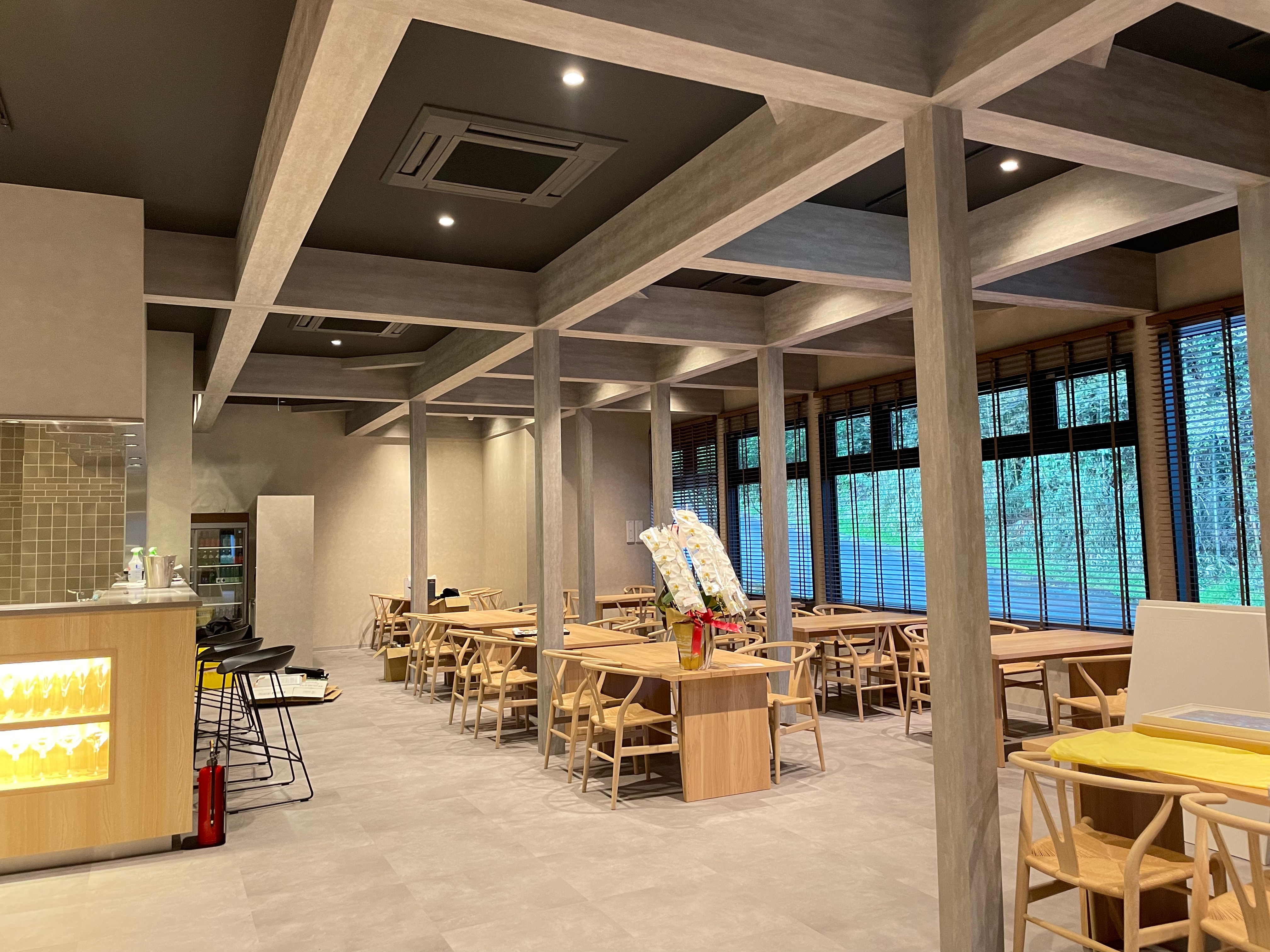 ปรับปรุงร้านอาหารเสร็จบางส่วนแล้ว