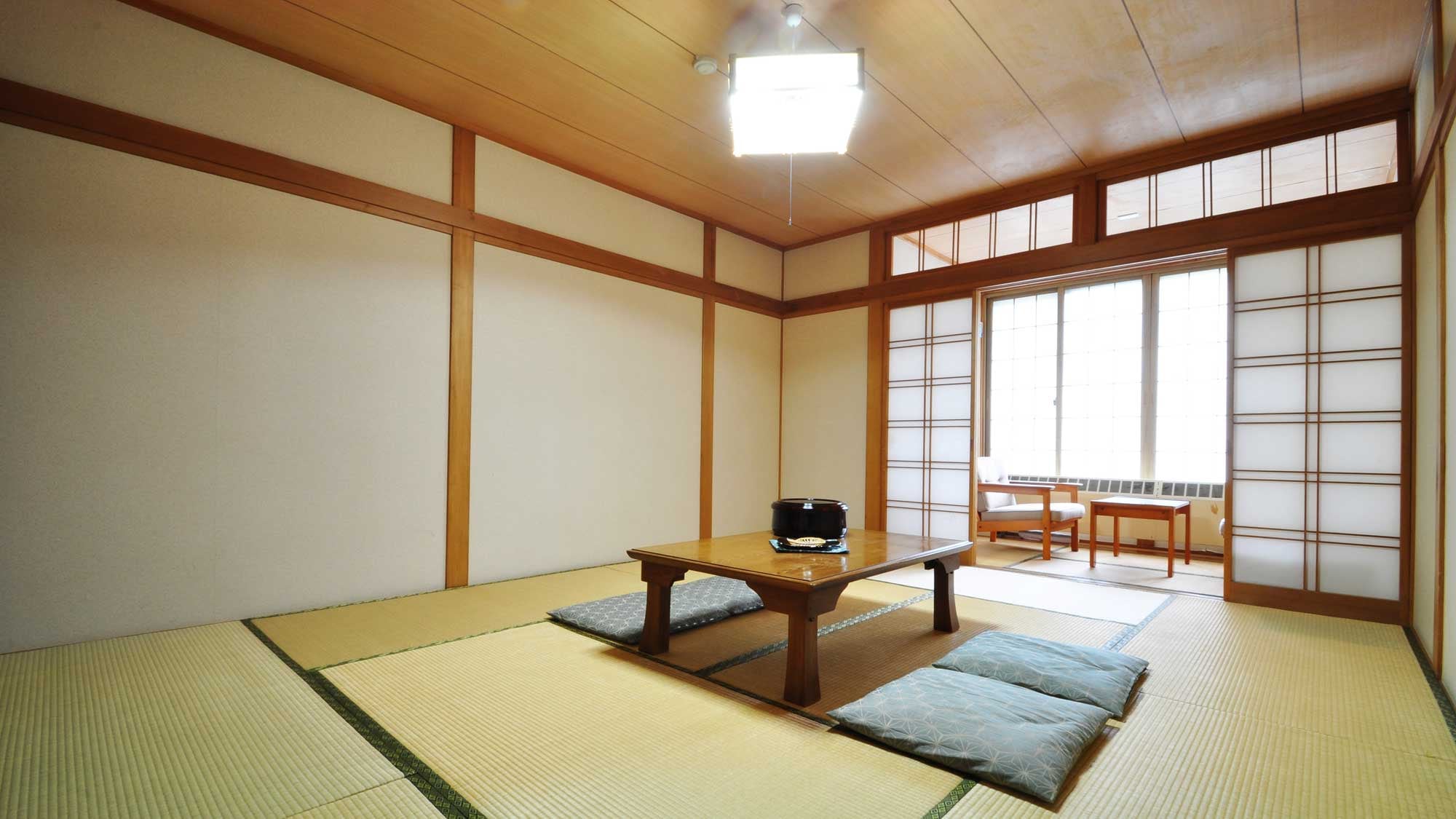 [Guest room] C type Japanese-style room [10 tatami mats] No toilet, with veranda 1