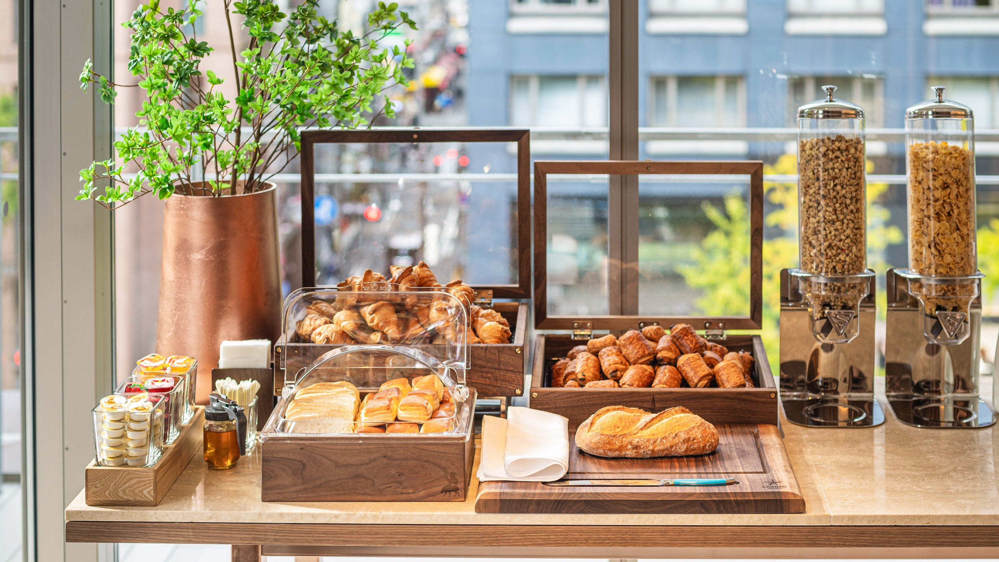 Breakfast buffet