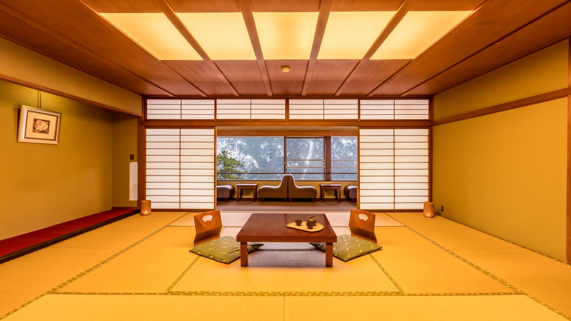 Standard Japanese-style room (15 tatami mats) *Example of a guest room
