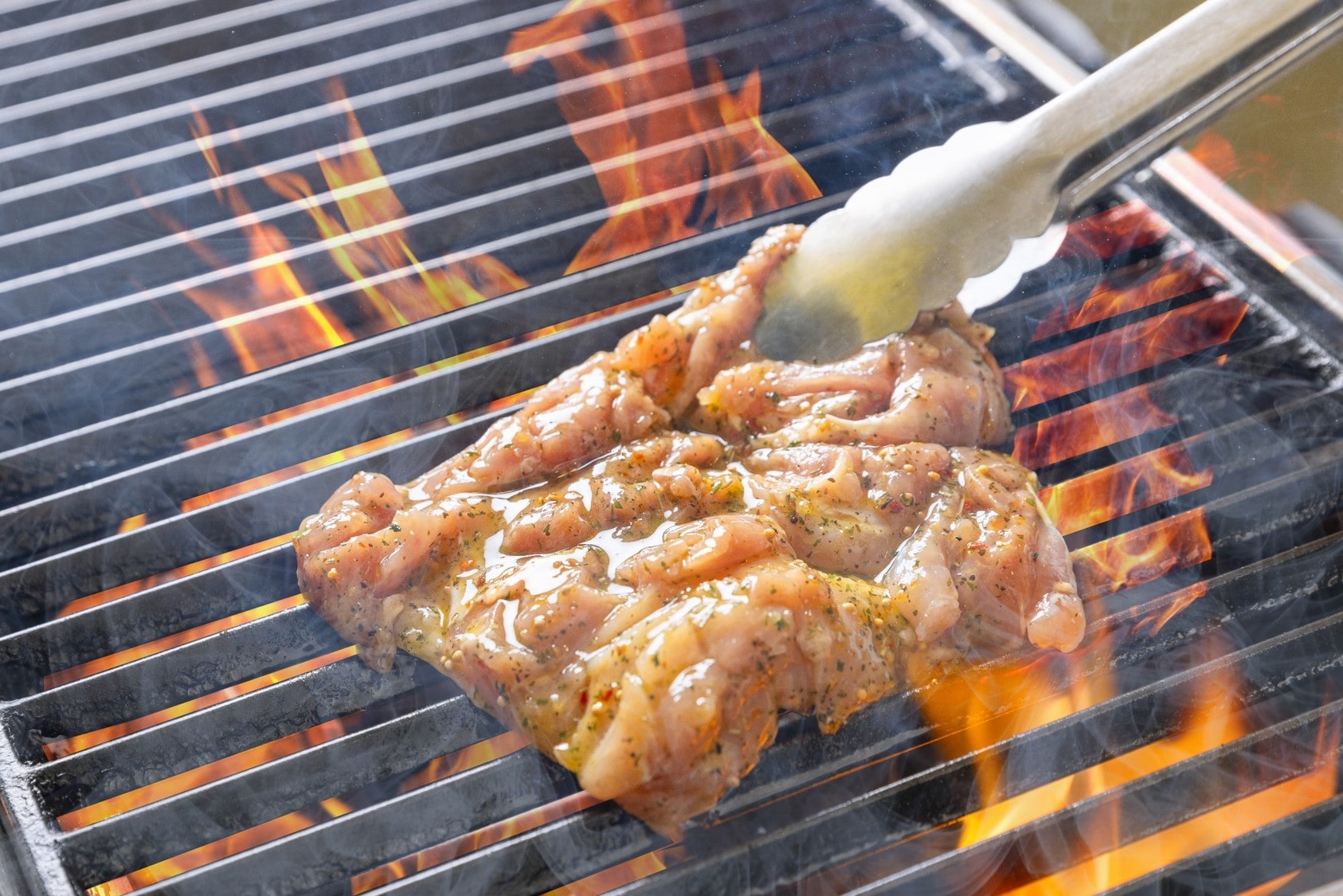 Glamping BBQ: Ayam tumis basil