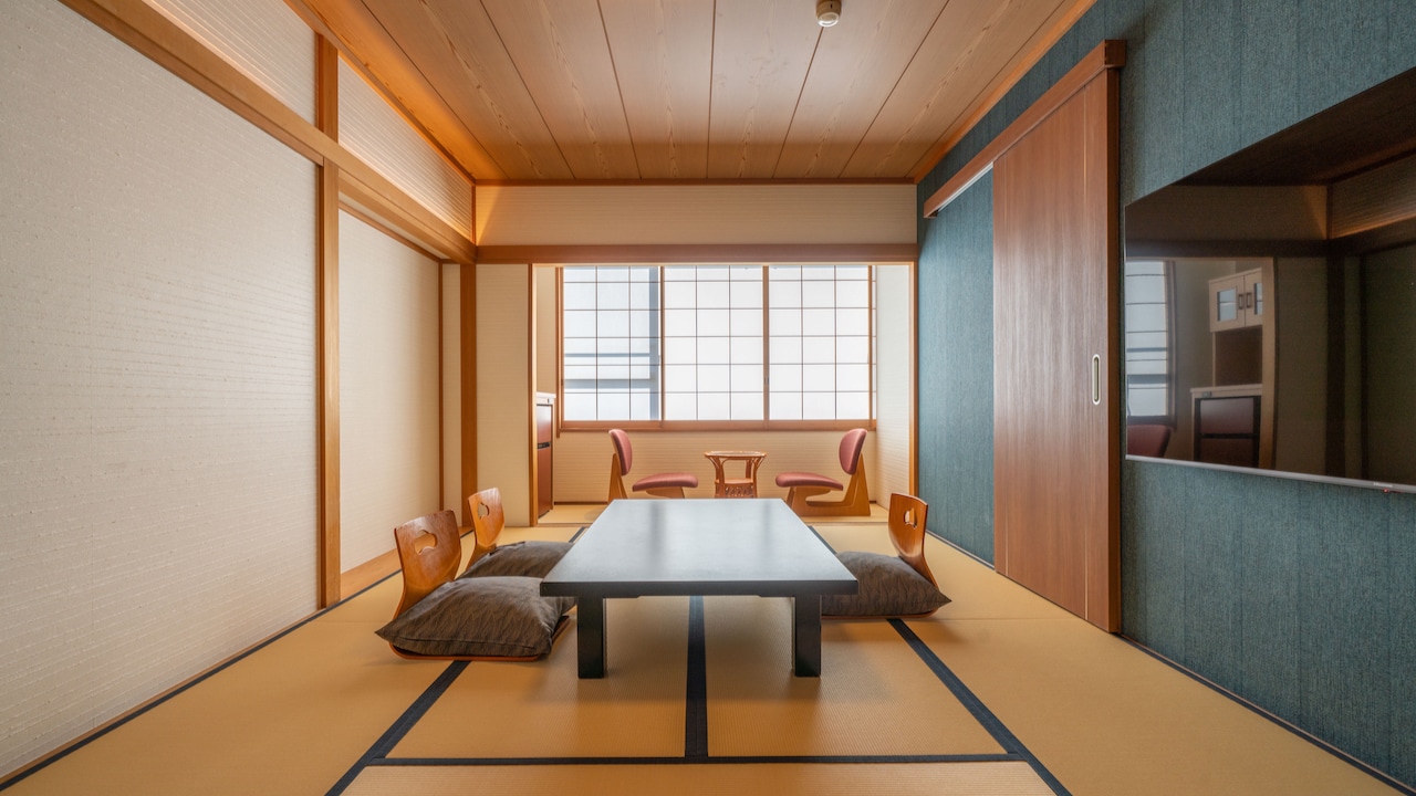 Main building [Japanese-style room with sauna] (12 tatami mats)