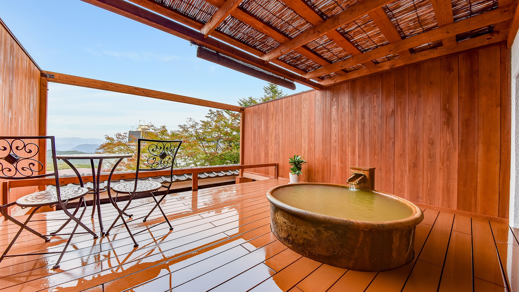 * Flower Drops [Guest room with open-air bath with golden hot water]