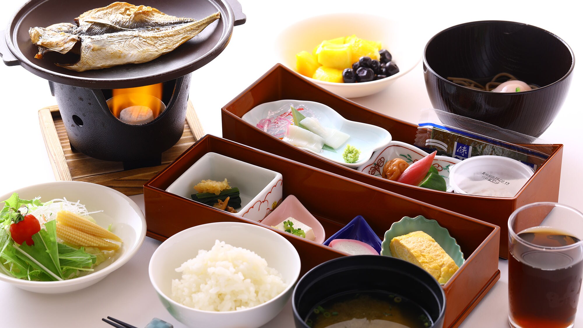 아침 식사 진미의 건어물을 「도판구이」로 통통하게.