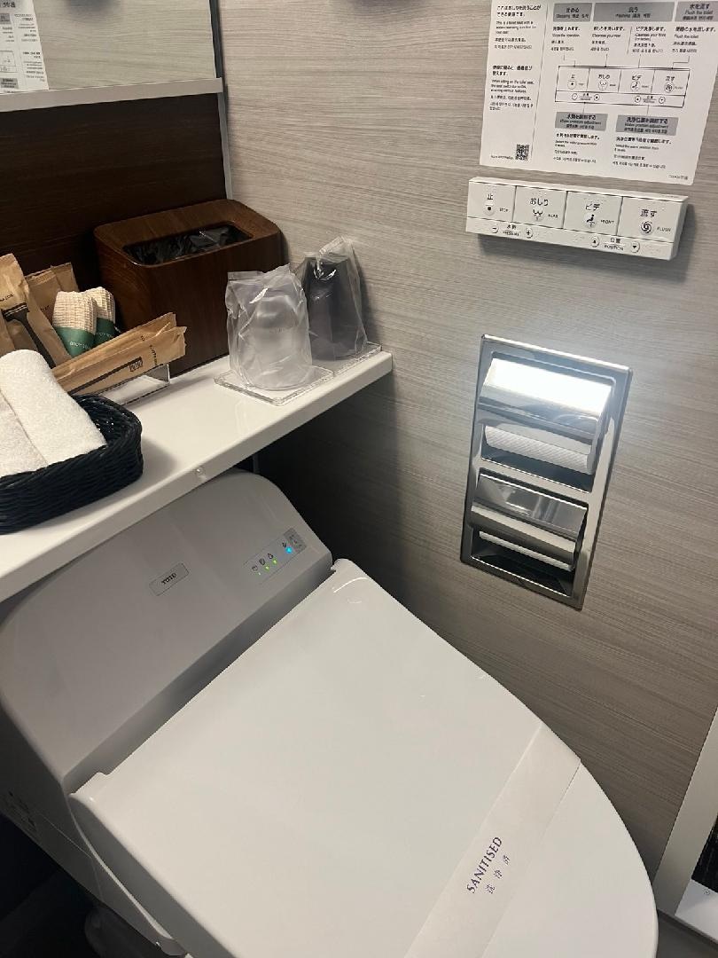 Standard room toilet
