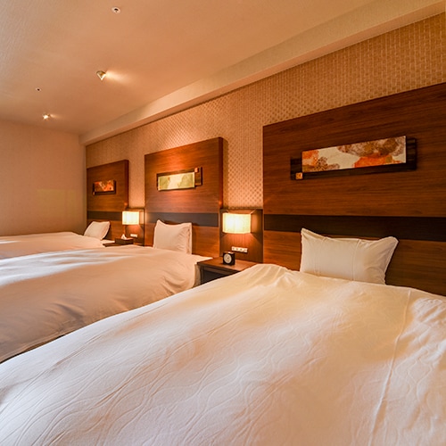 * Guest room on the 2nd floor of the hotel building (example of guest room)