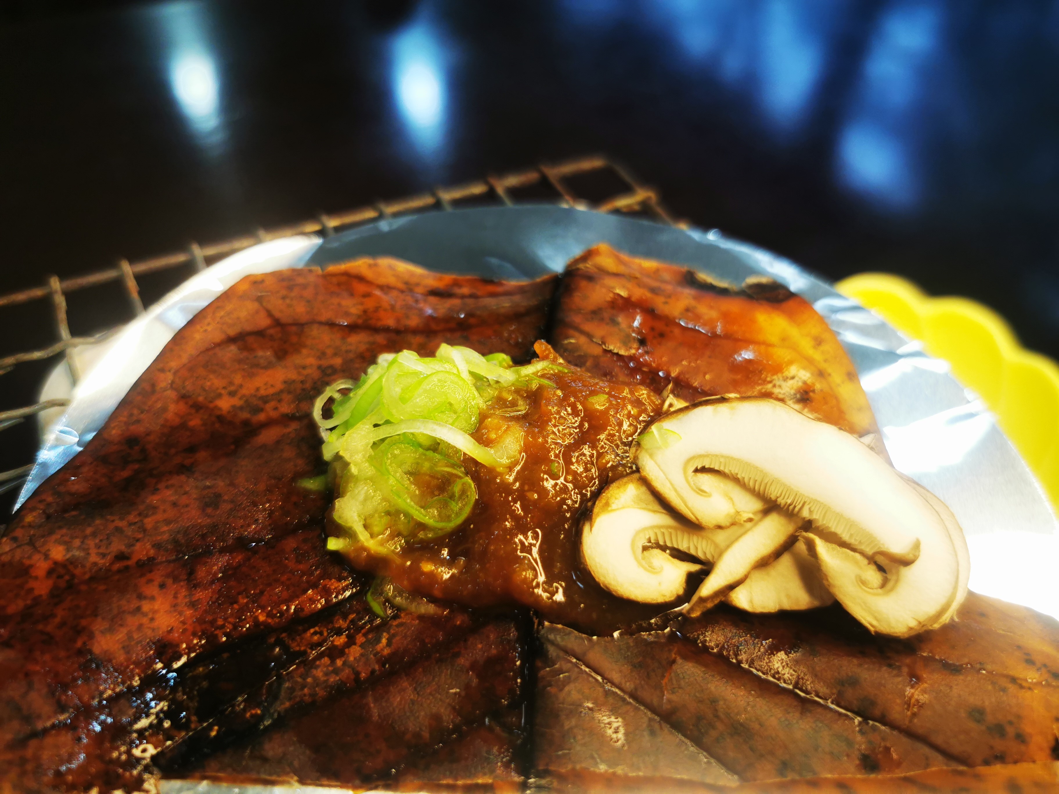 Hoba miso breakfast