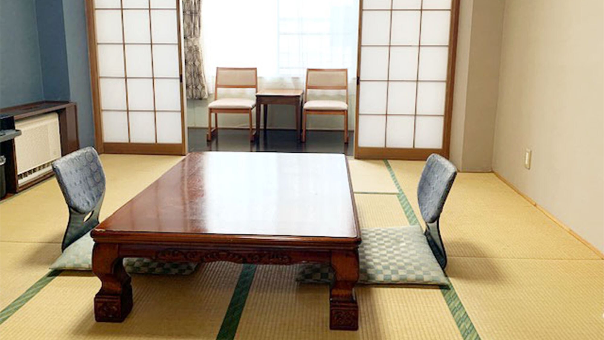 ・ A room with a calm atmosphere