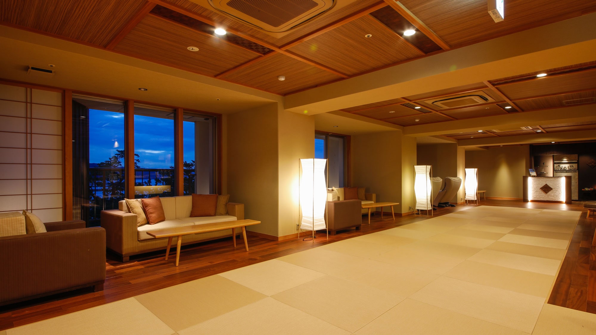 Forest SPA - Sea view after bath lounge
