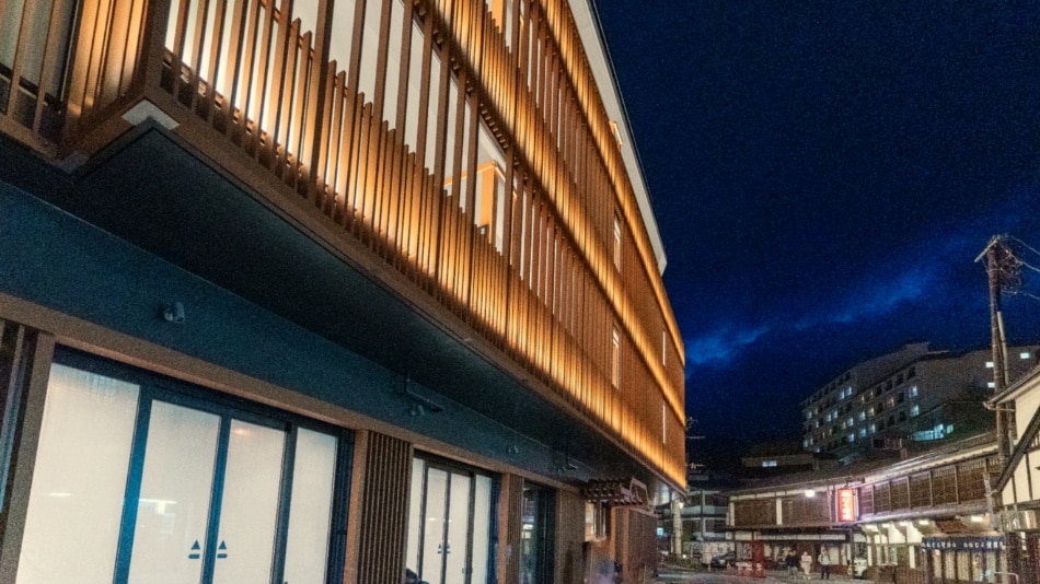 Exterior night view