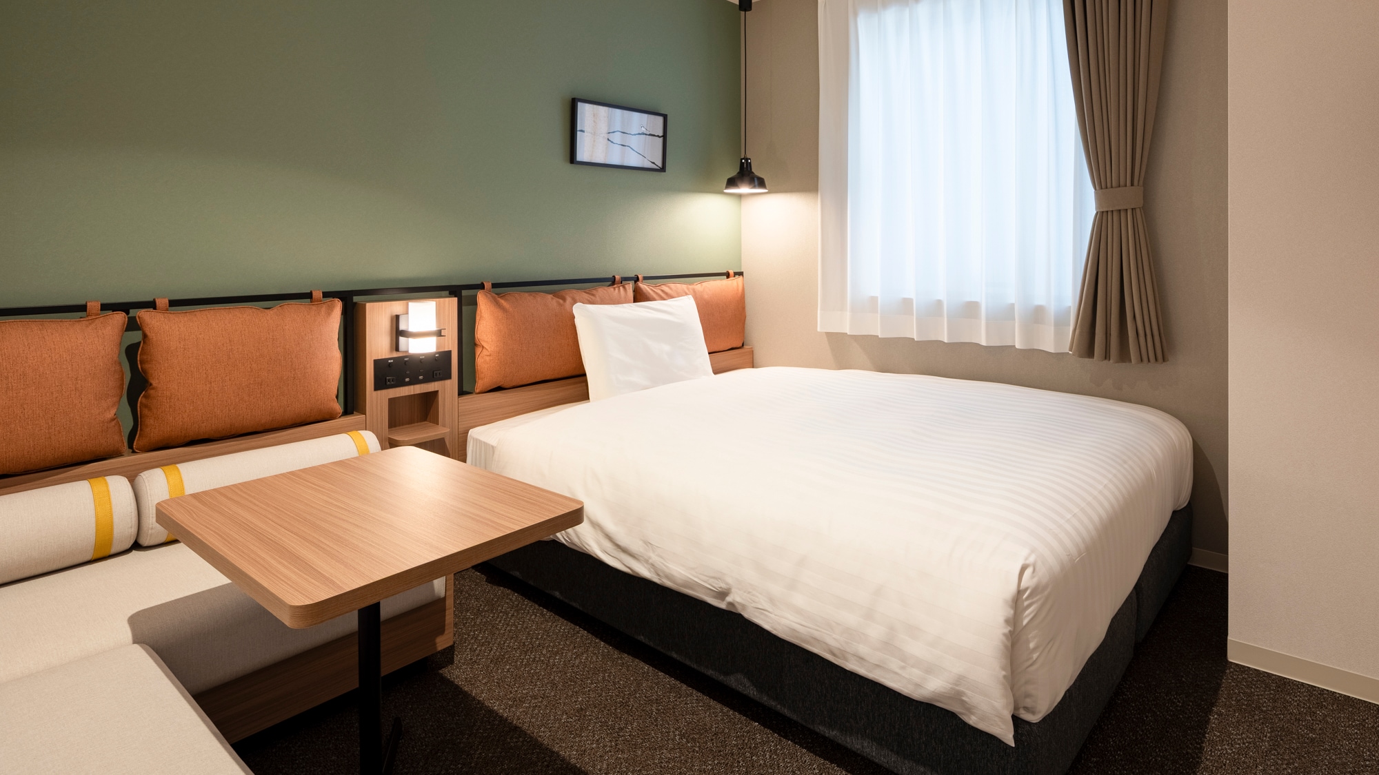 Opening November 5, 2025 [Queen Economy] Bed width 160cm ◆ Serta brand bed ◆ Area 17 square meters