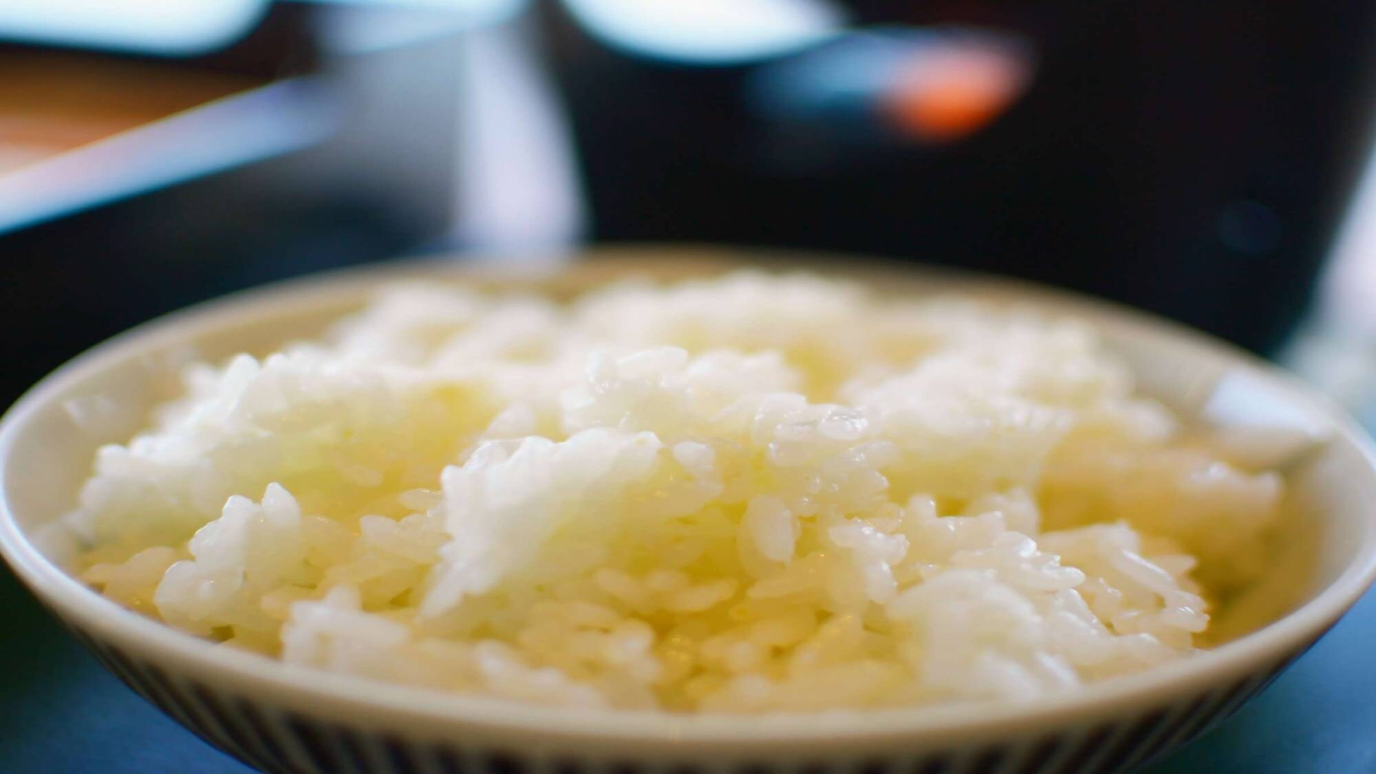 Rice cooked in a kamado definitely tastes different.