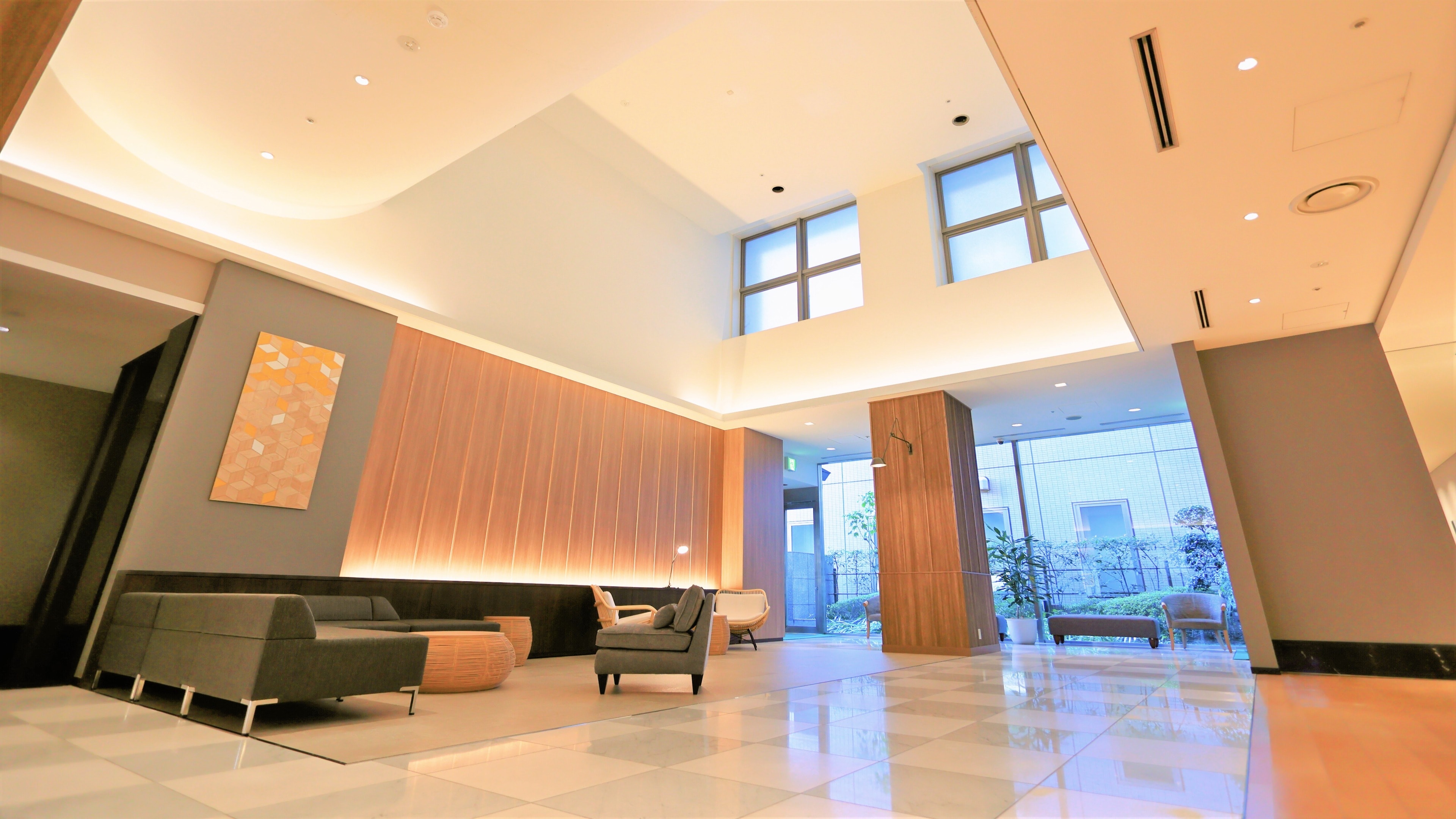 The lobby and front desk have been completely renovated!