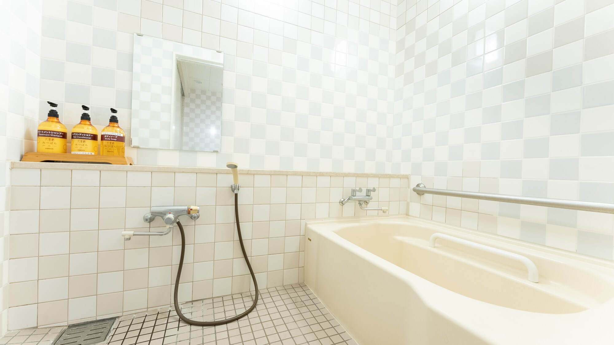 Barrier-free rooms, wheelchair accessible, indoor bath [views of Mt. Haruna and the Tone River]