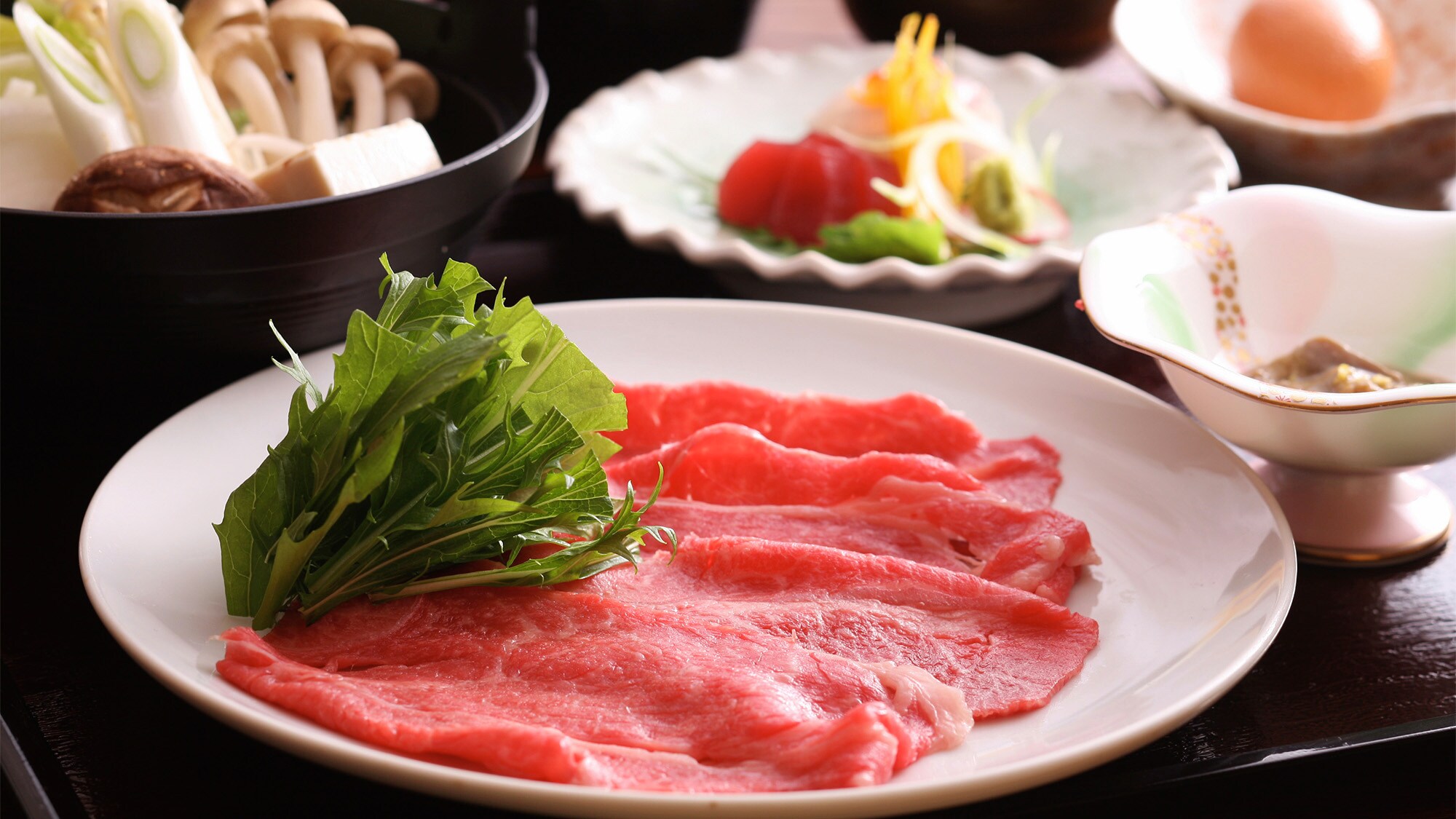 ・晚餐示例：神石牛肉壽喜燒。甜辣的味道讓人無法抗拒