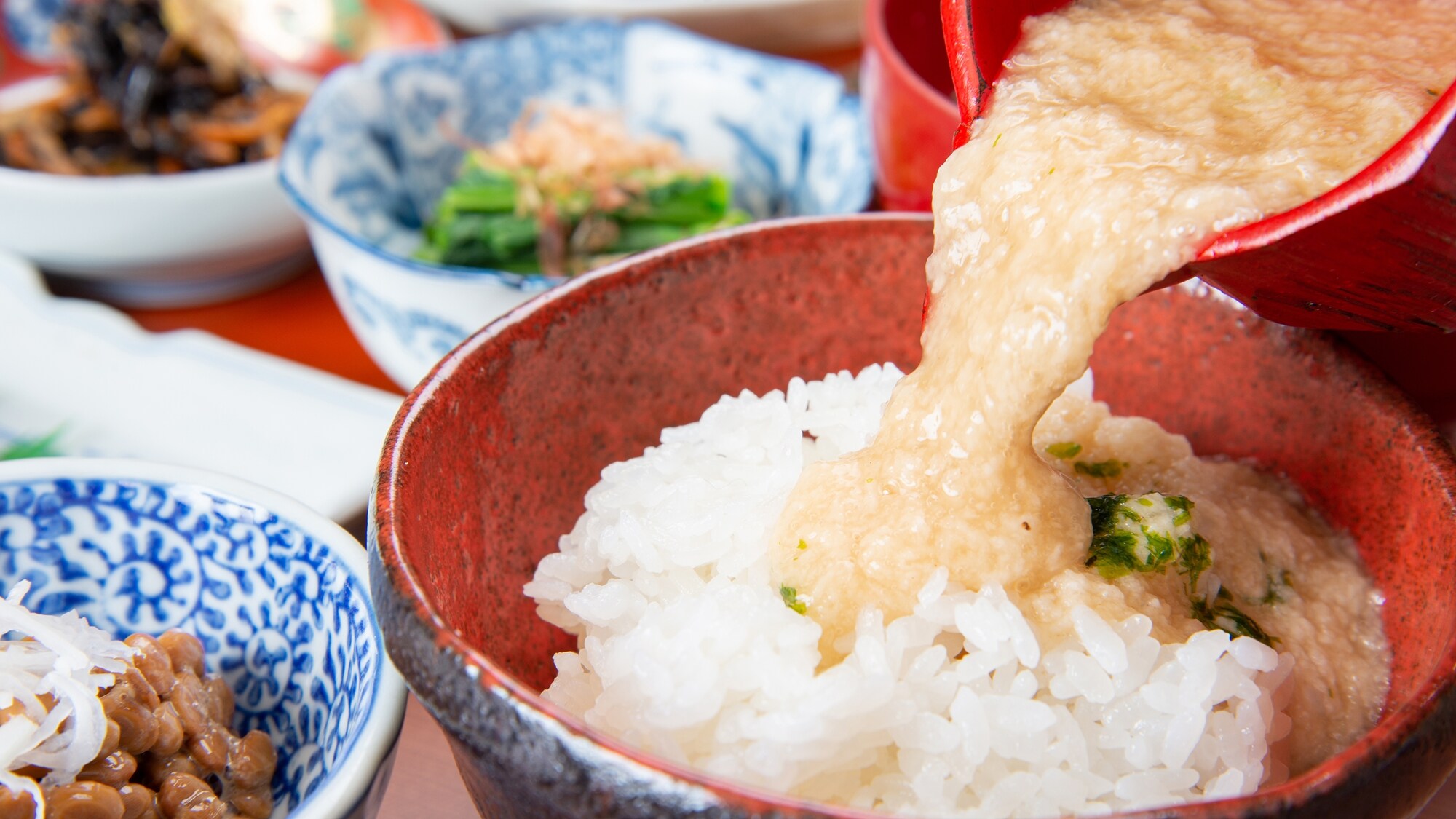 * [Breakfast] Shiny rice. Rice is Koshihikari from Aizu.