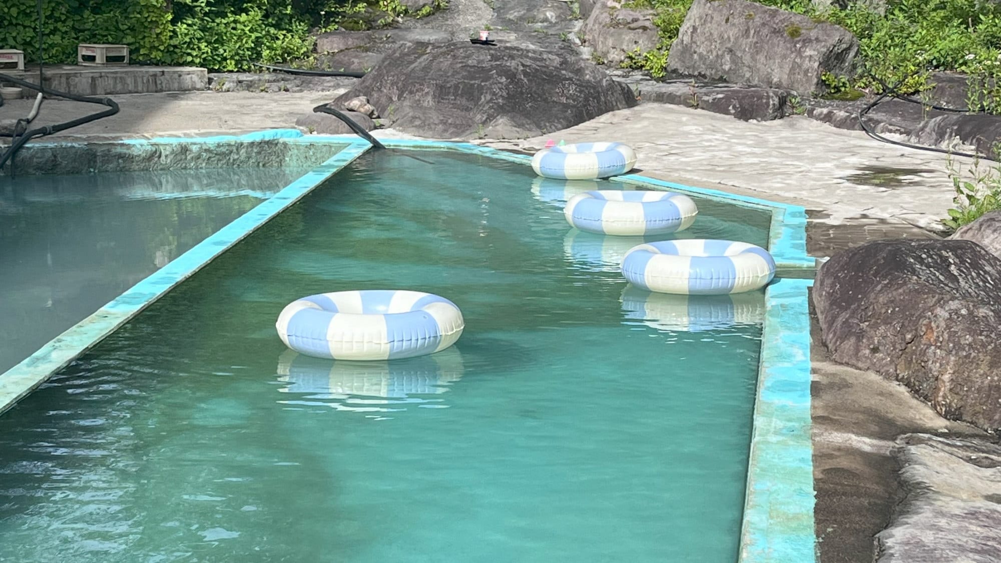 The heated pool will be open until the first week of October! Please bring your swimsuit!